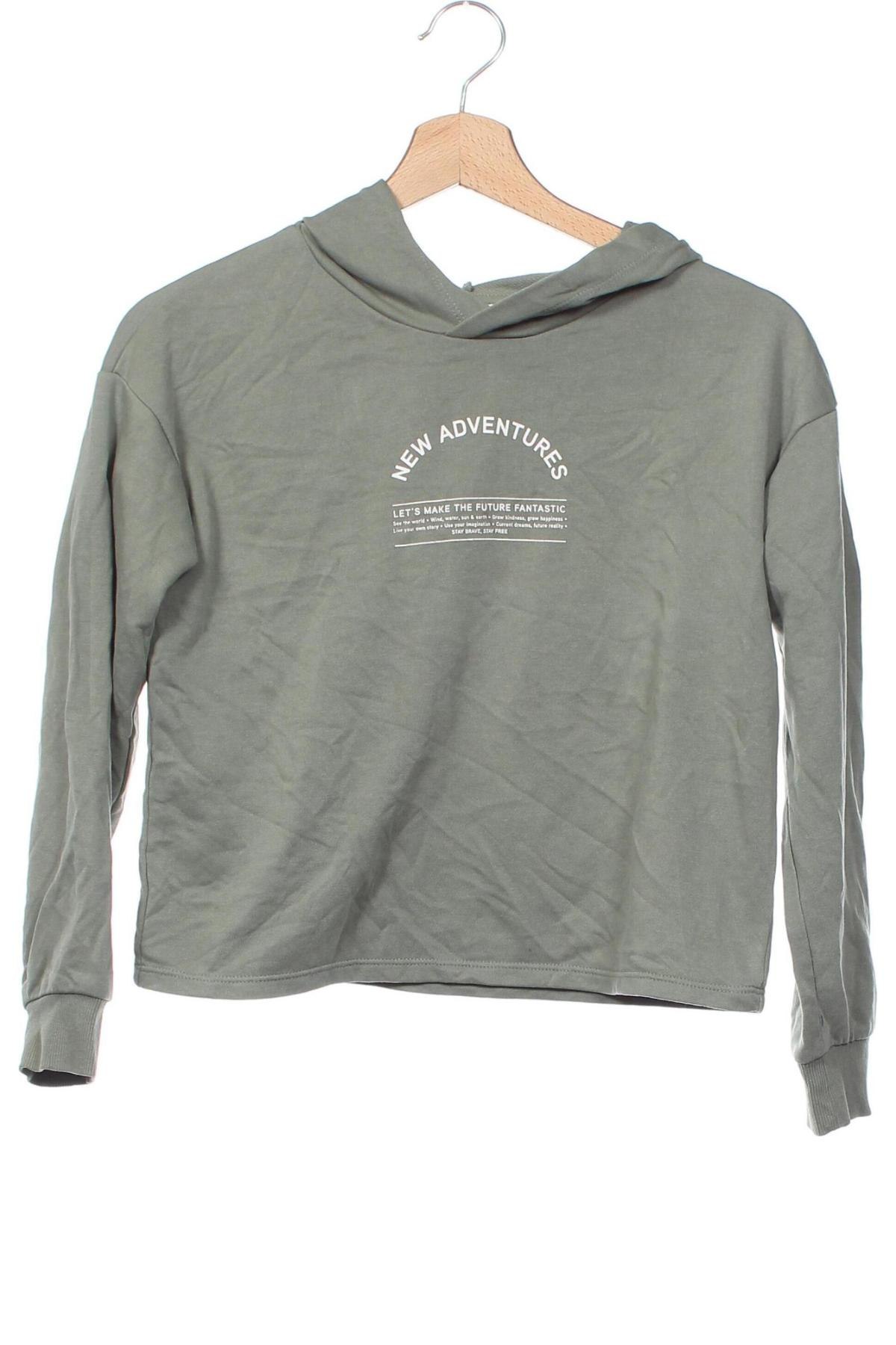 Kinder Sweatshirts H&M, Größe 8-9y/ 134-140 cm, Farbe Grün, Preis € 5,99