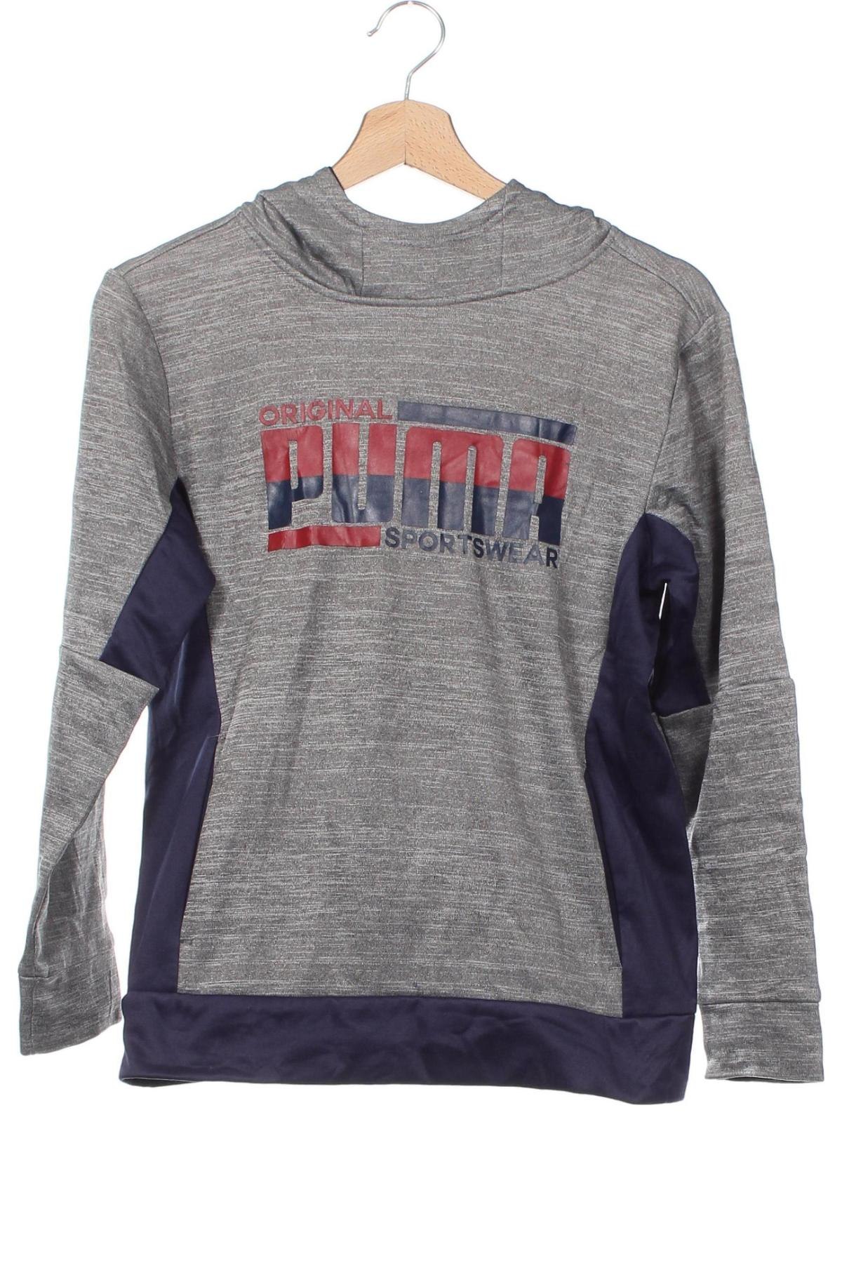 Kinder Sweatshirts PUMA, Größe 15-18y/ 170-176 cm, Farbe Grau, Preis € 8,99