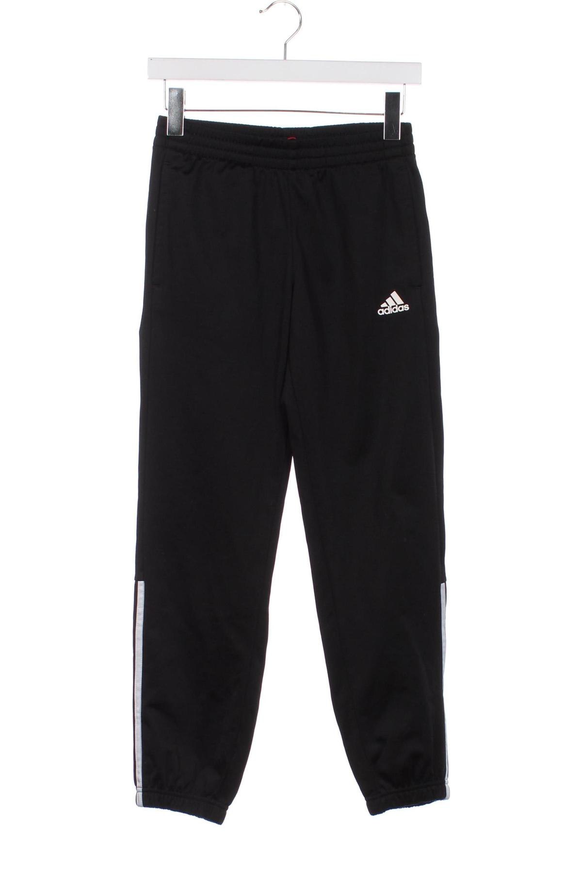 Dziecięce spodnie sportowe Adidas, Rozmiar 11-12y/ 152-158 cm, Kolor Czarny, Cena 83,99 zł