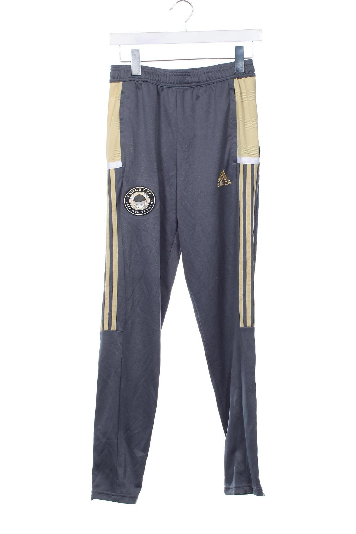 Pantaloni de trening, pentru copii Adidas, Mărime 13-14y/ 164-168 cm, Culoare Gri, Preț 118,99 Lei