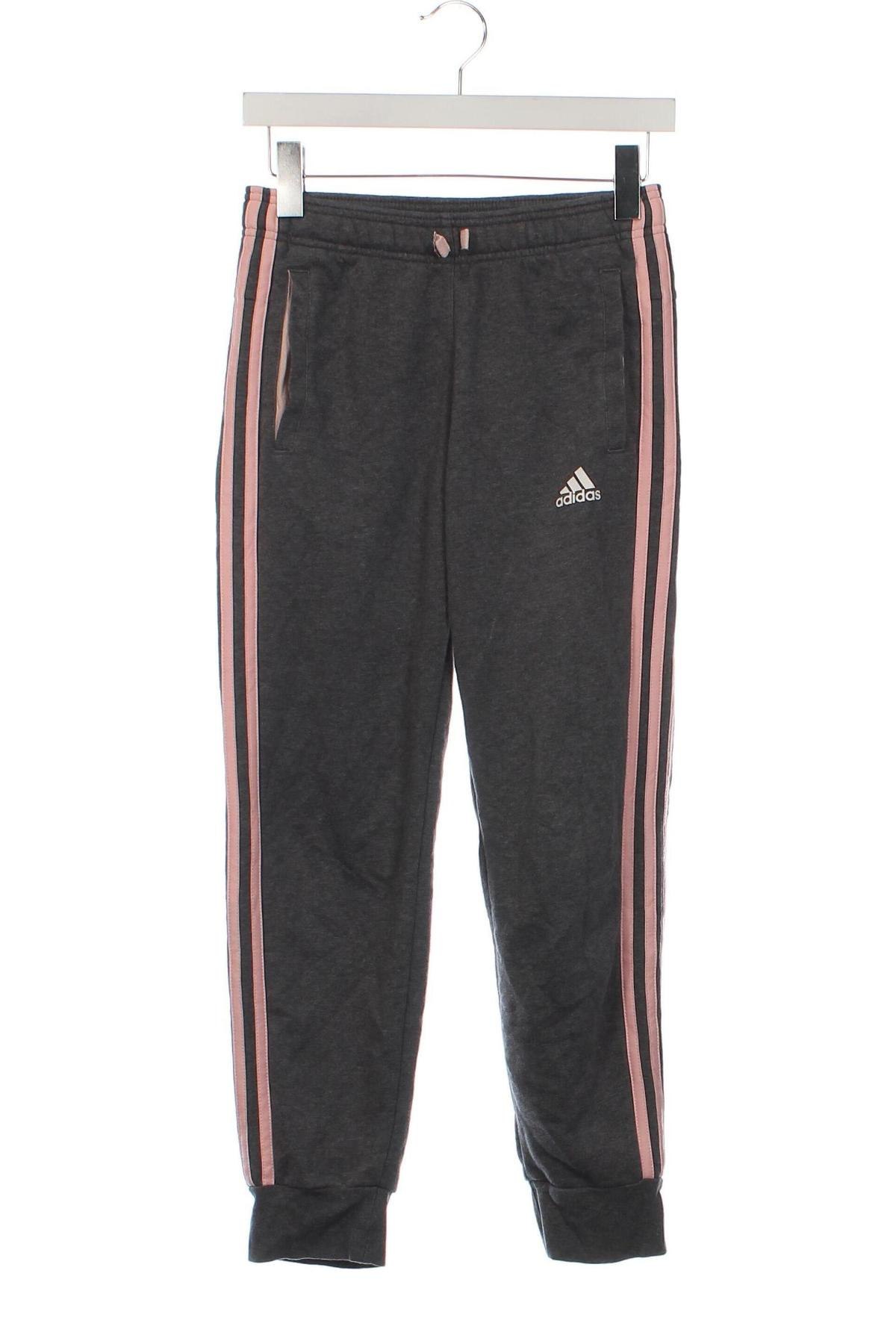 Dziecięce spodnie sportowe Adidas, Rozmiar 10-11y/ 146-152 cm, Kolor Szary, Cena 124,99 zł