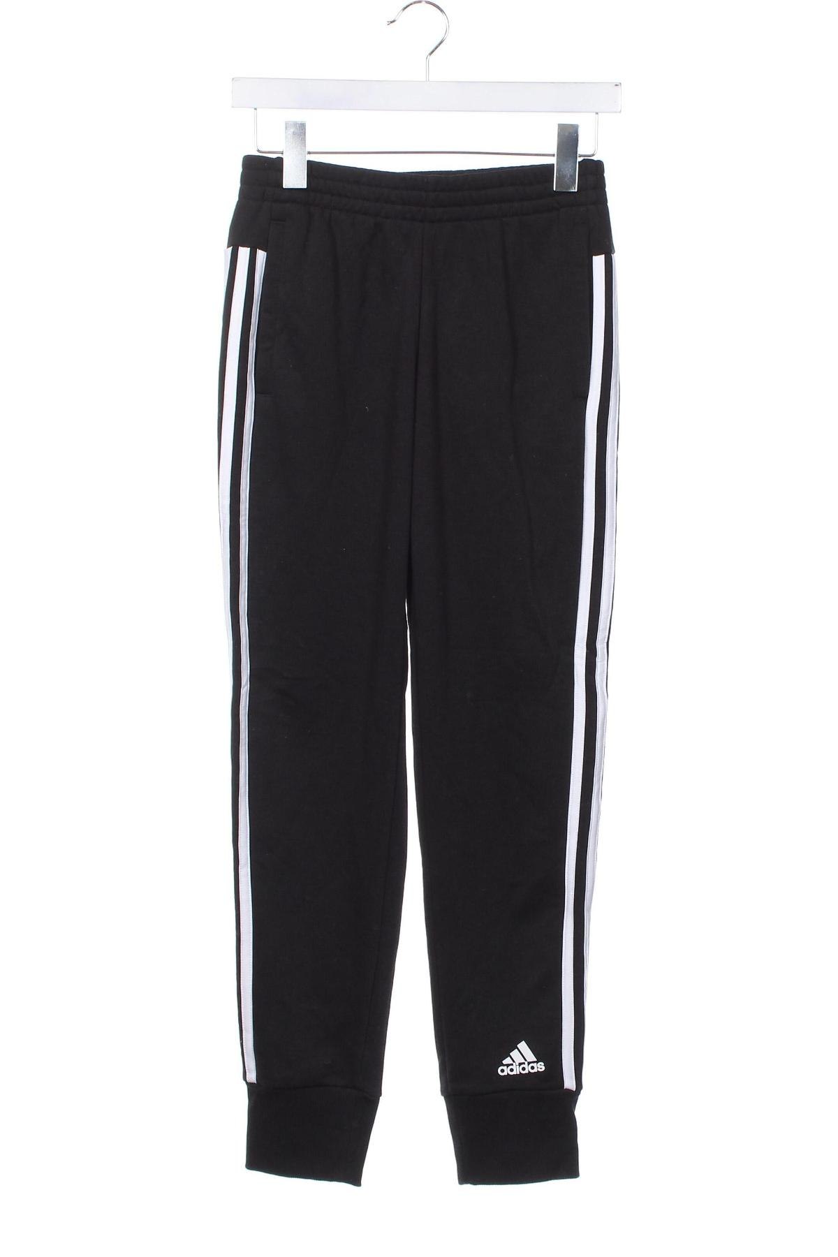 Kinder Sporthose Adidas, Größe 12-13y/ 158-164 cm, Farbe Schwarz, Preis 25,99 €