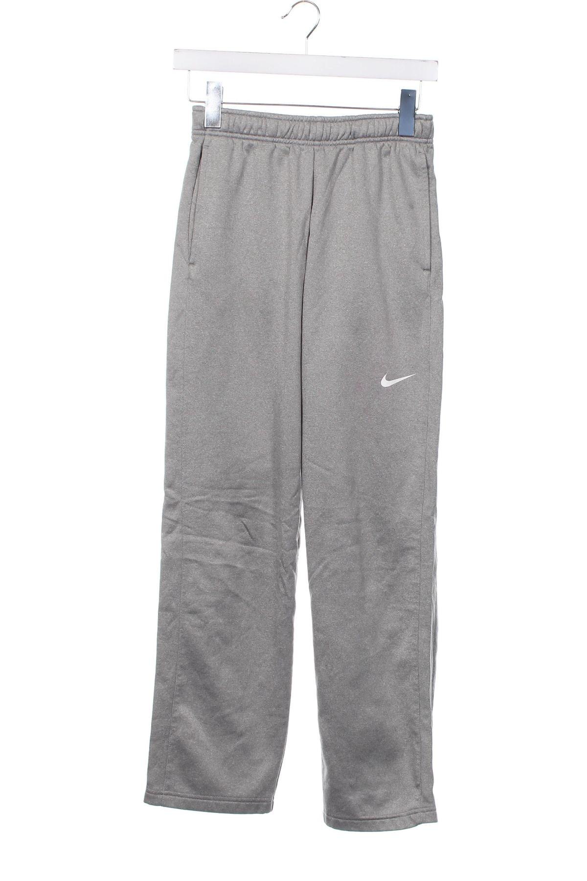 Kinder Sporthose Nike, Größe 13-14y/ 164-168 cm, Farbe Grau, Preis 22,49 €