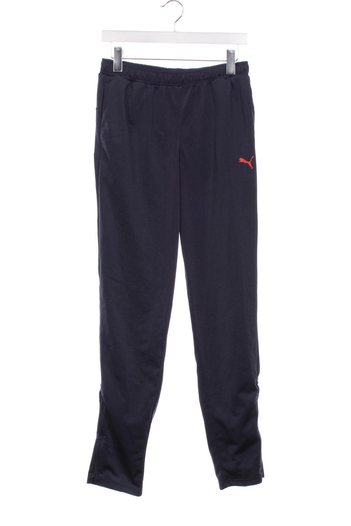 Pantaloni de trening, pentru copii PUMA, Mărime 15-18y/ 170-176 cm, Culoare Albastru, Preț 90,99 Lei