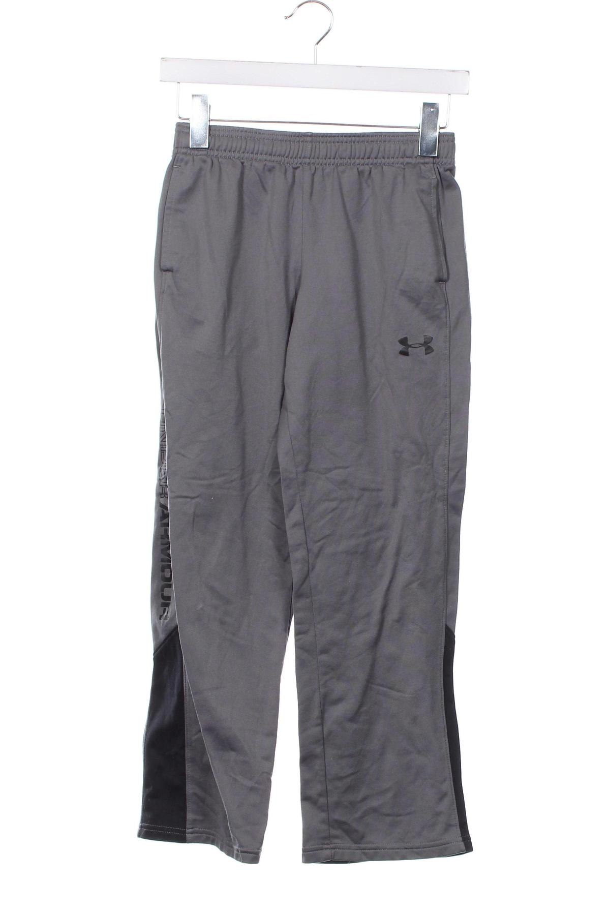 Pantaloni de trening, pentru copii Under Armour, Mărime 14-15y/ 168-170 cm, Culoare Gri, Preț 100,99 Lei