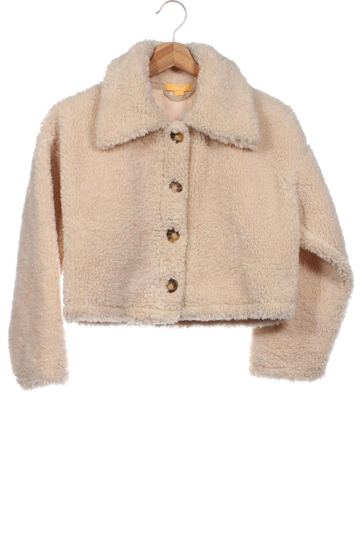 Kinderjacke Gina Tricot, Größe 10-11y/ 146-152 cm, Farbe Ecru, Preis € 14,49