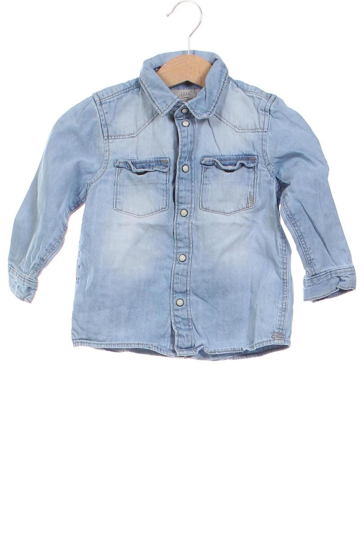 Kinderjacke H&M L.O.G.G., Größe 12-18m/ 80-86 cm, Farbe Blau, Preis € 5,99