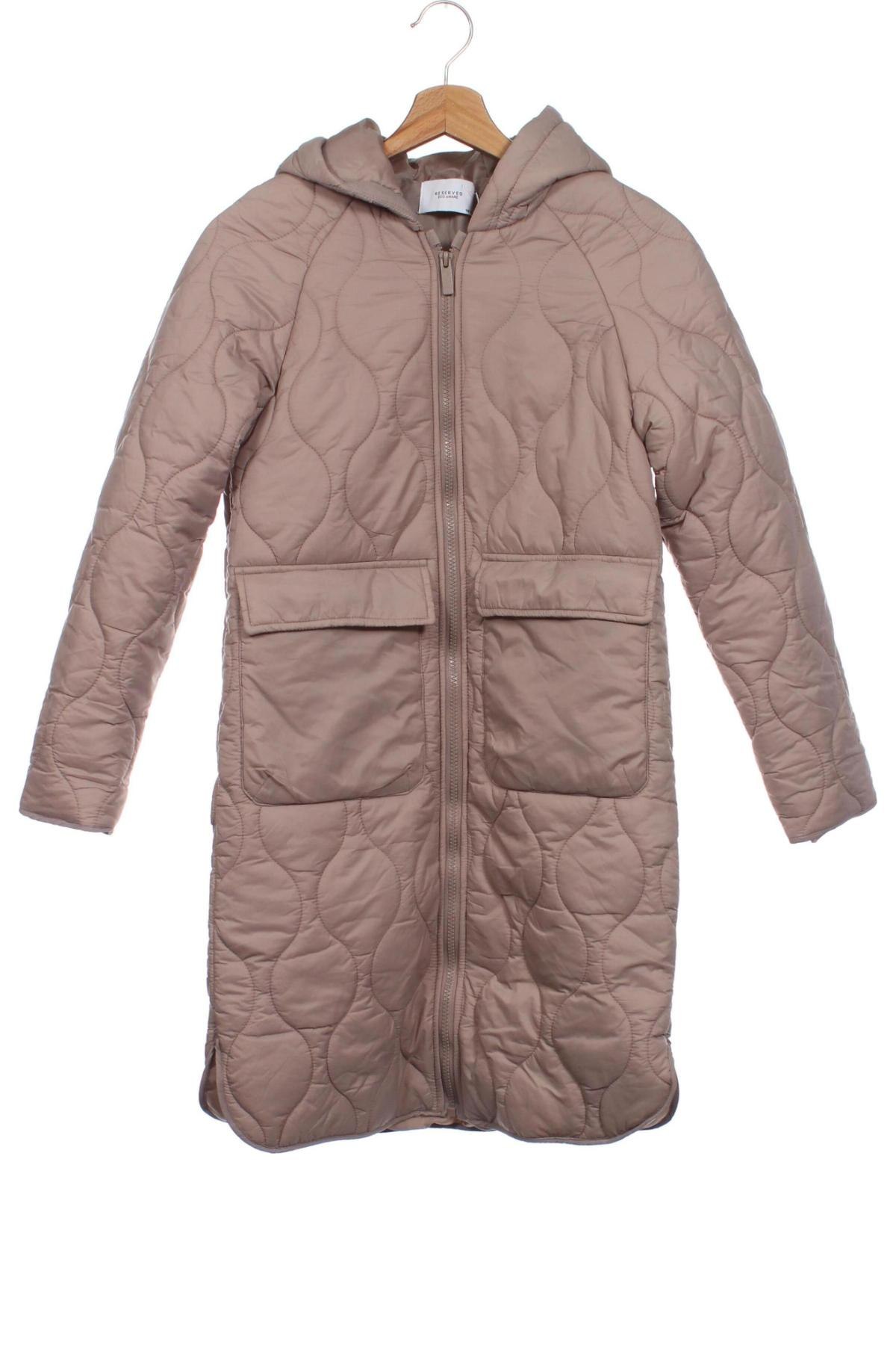 Kinderjacke Reserved, Größe 9-10y/ 140-146 cm, Farbe Beige, Preis € 10,99