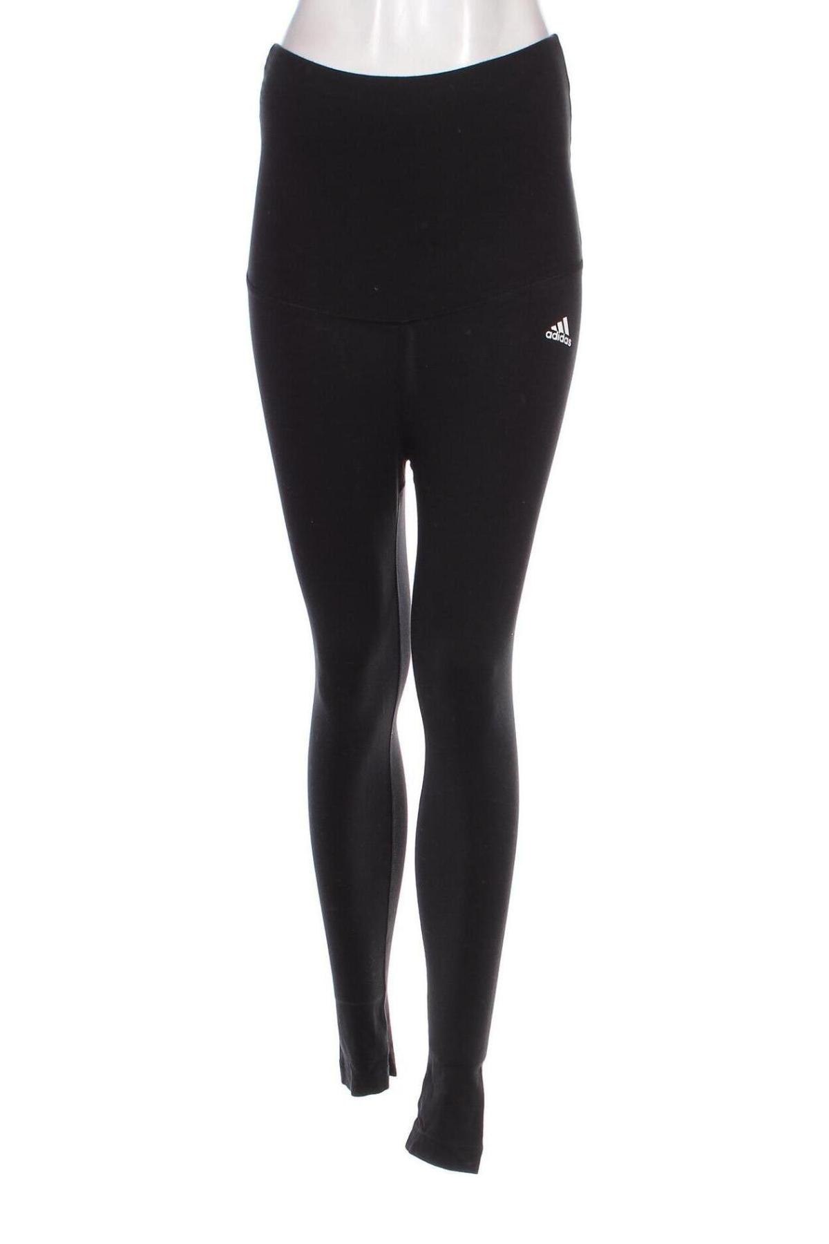 Leggings für Schwangere Adidas, Größe S, Farbe Schwarz, Preis 17,44 €