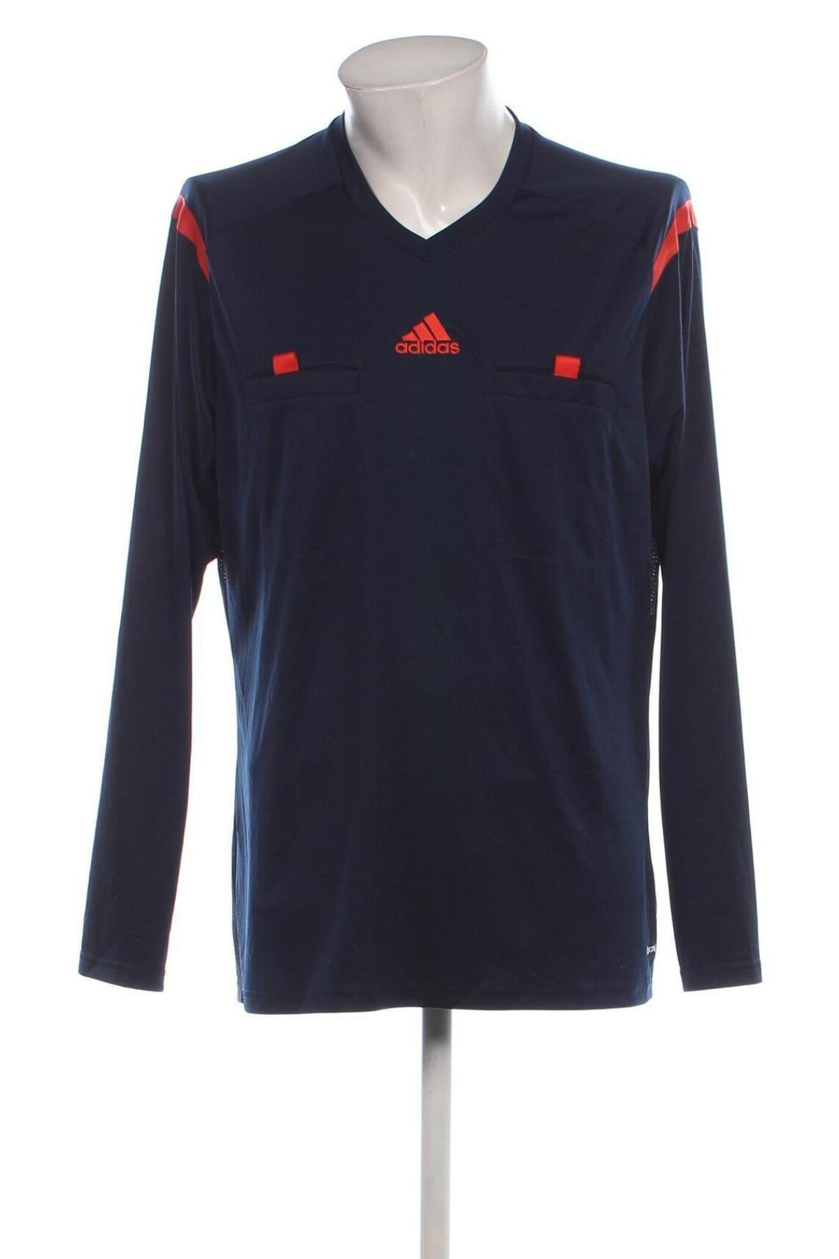 Herren Shirt Adidas, Größe XL, Farbe Blau, Preis 26,49 €