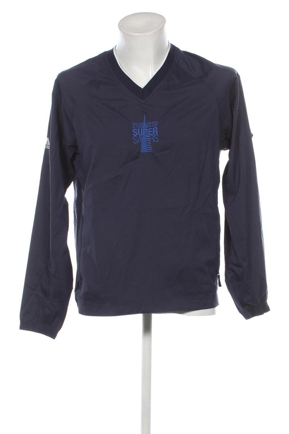 Herren Shirt Adidas, Größe S, Farbe Blau, Preis 18,99 €