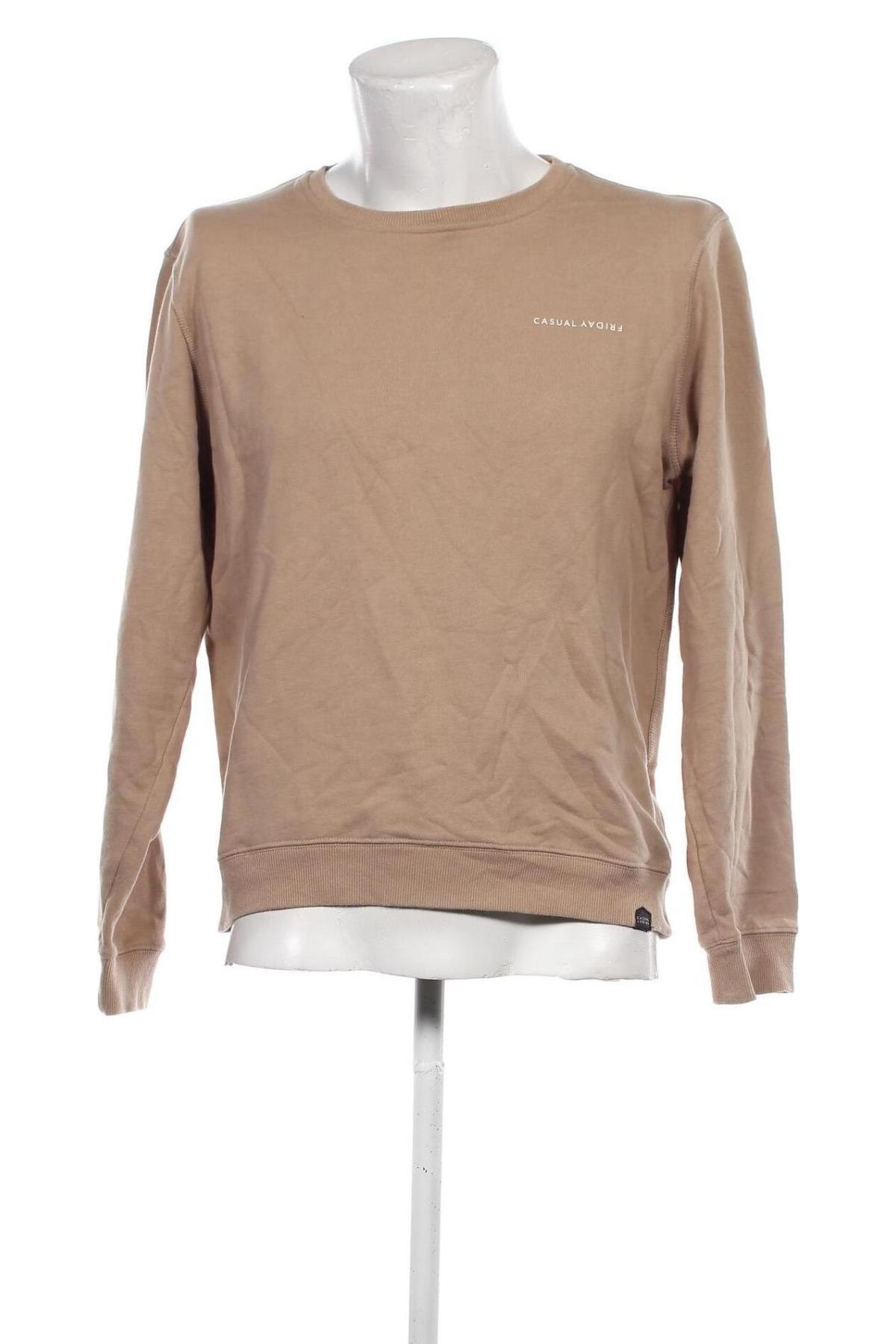 Herren Shirt Casual Friday, Größe L, Farbe Beige, Preis 10,99 €