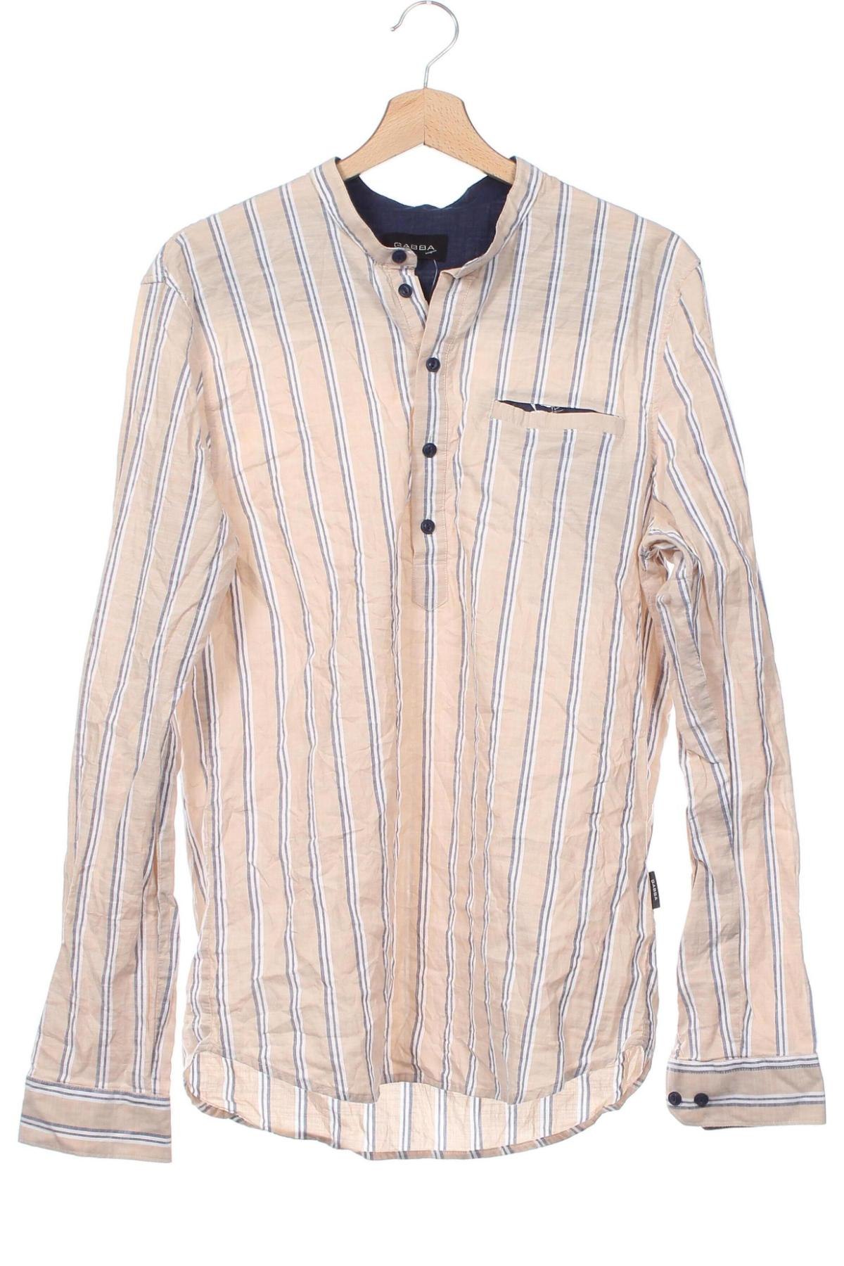 Herren Shirt Gabba, Größe L, Farbe Beige, Preis 18,99 €