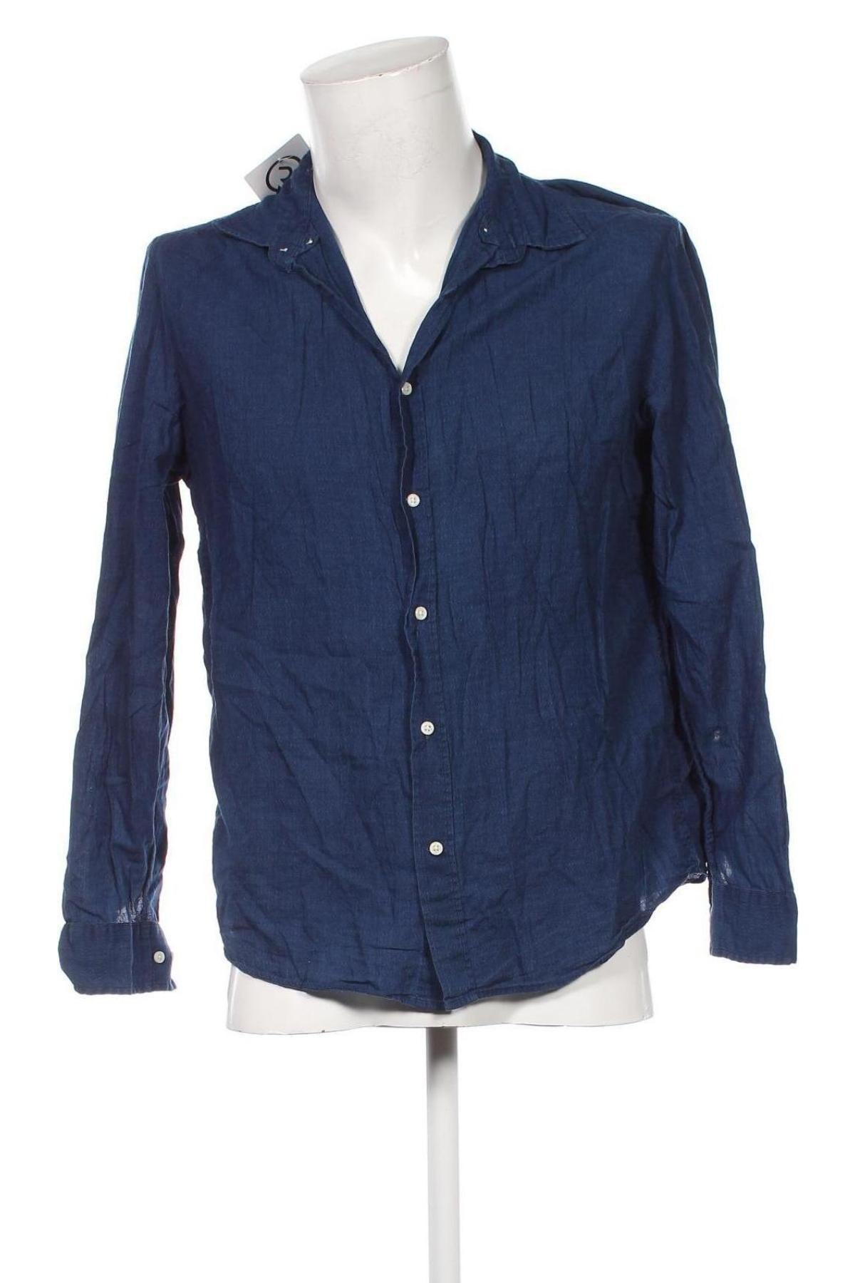 Herren Shirt H&M, Größe L, Farbe Blau, Preis € 6,49