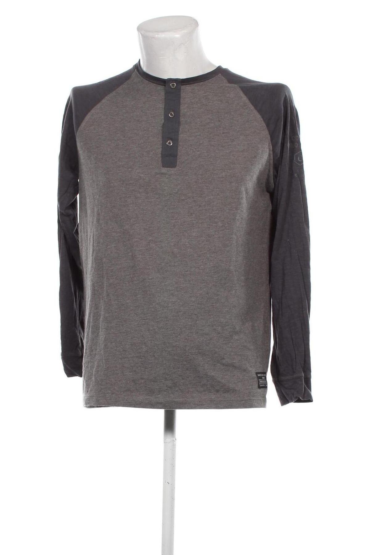 Herren Shirt Jack & Jones, Größe L, Farbe Grau, Preis 7,99 €