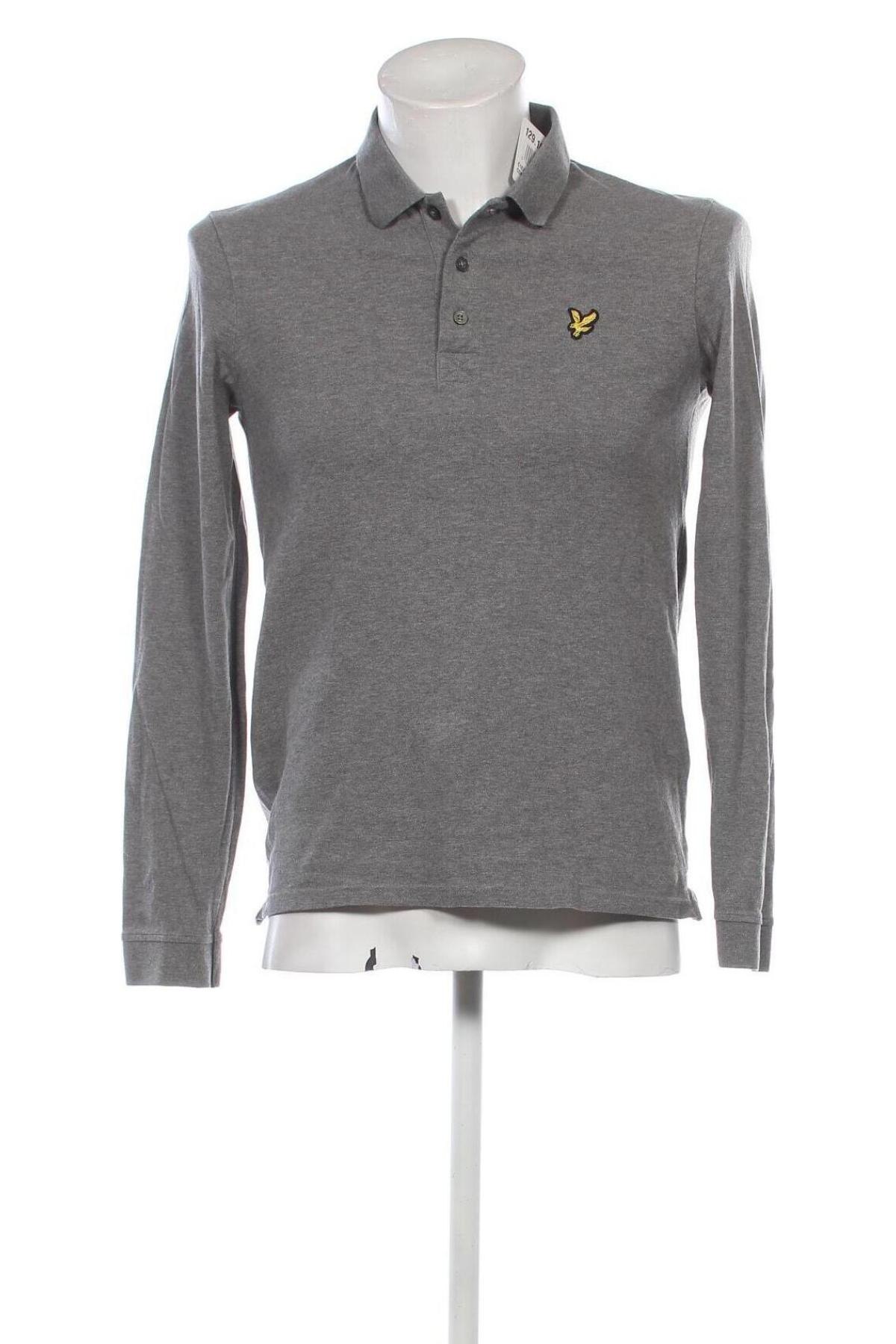 Ανδρική μπλούζα Lyle & Scott, Μέγεθος S, Χρώμα Γκρί, Τιμή 18,49 €