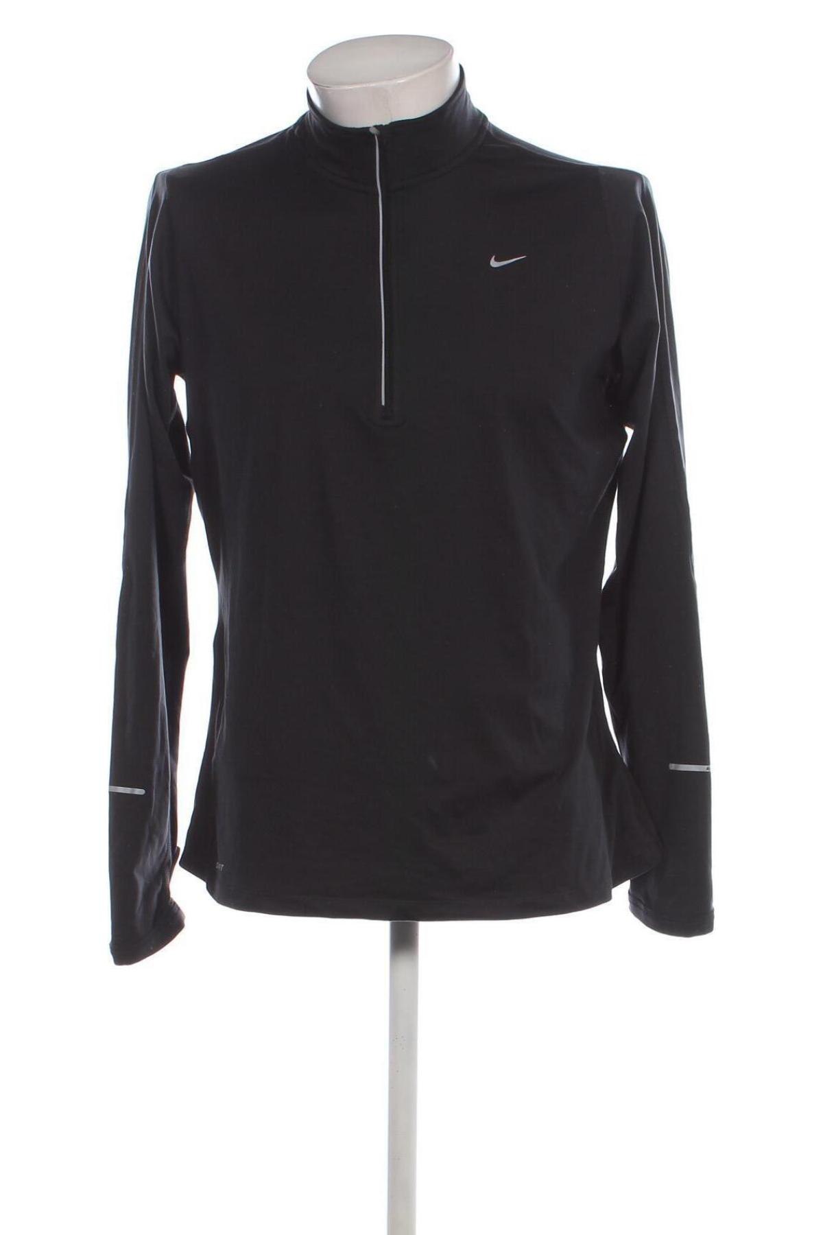 Herren Shirt Nike Running, Größe XL, Farbe Schwarz, Preis 27,99 €