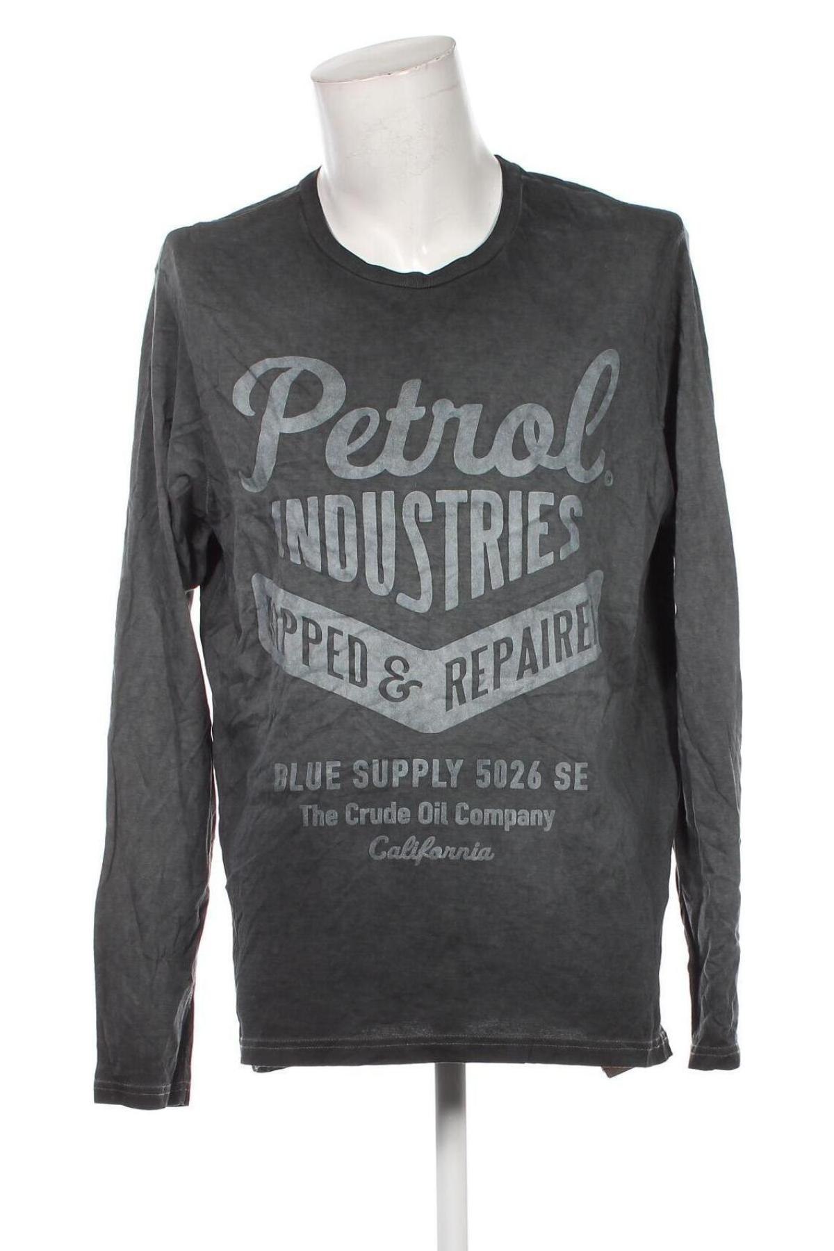 Herren Shirt Petrol Industries, Größe XXL, Farbe Grau, Preis 10,99 €