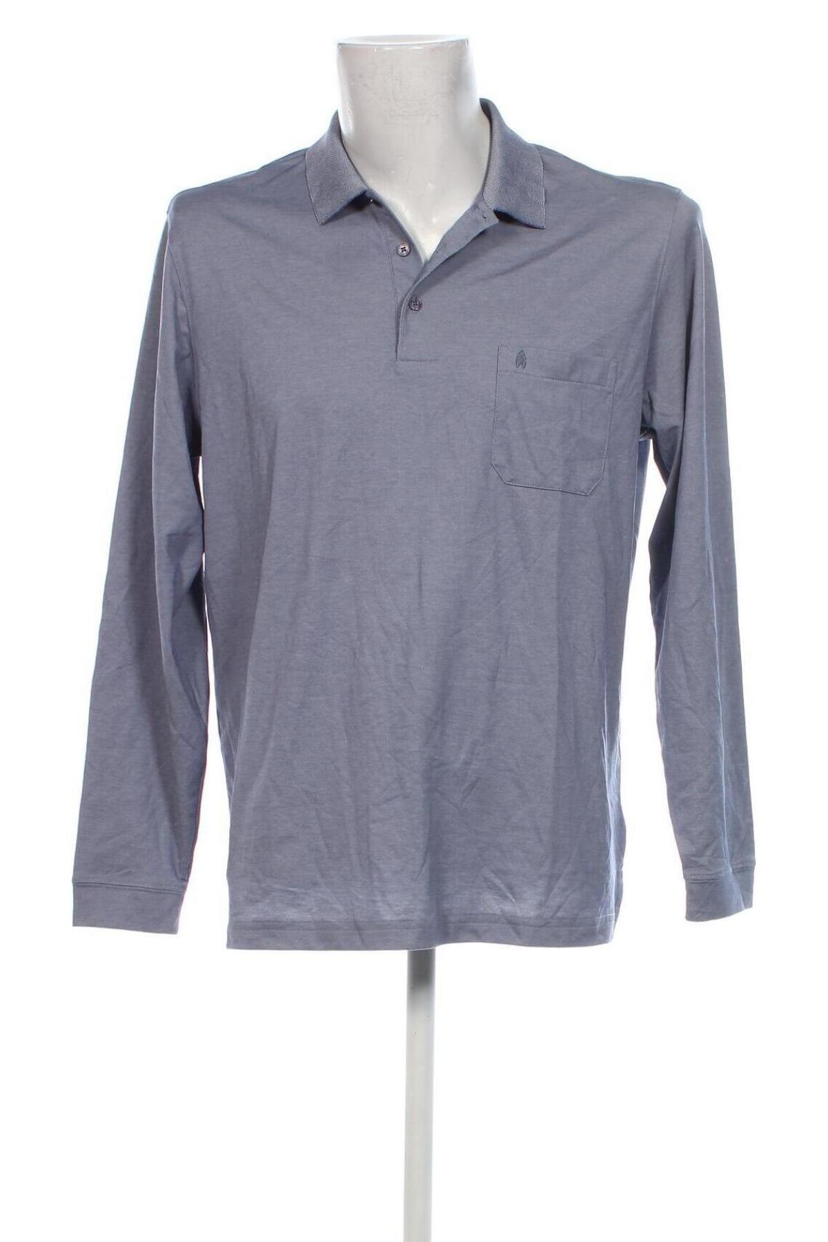 Herren Shirt Ragman, Größe L, Farbe Blau, Preis 10,99 €