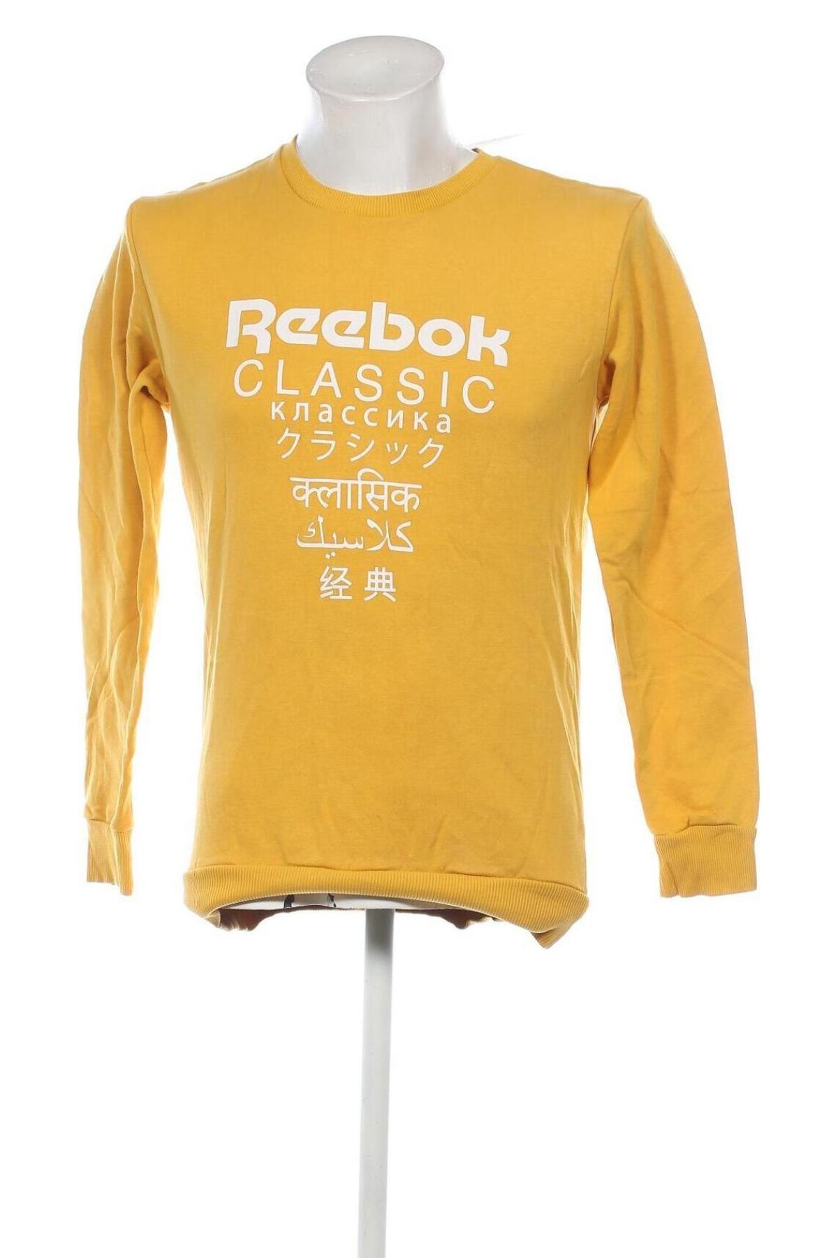 Herren Shirt Reebok, Größe S, Farbe Gelb, Preis € 27,99