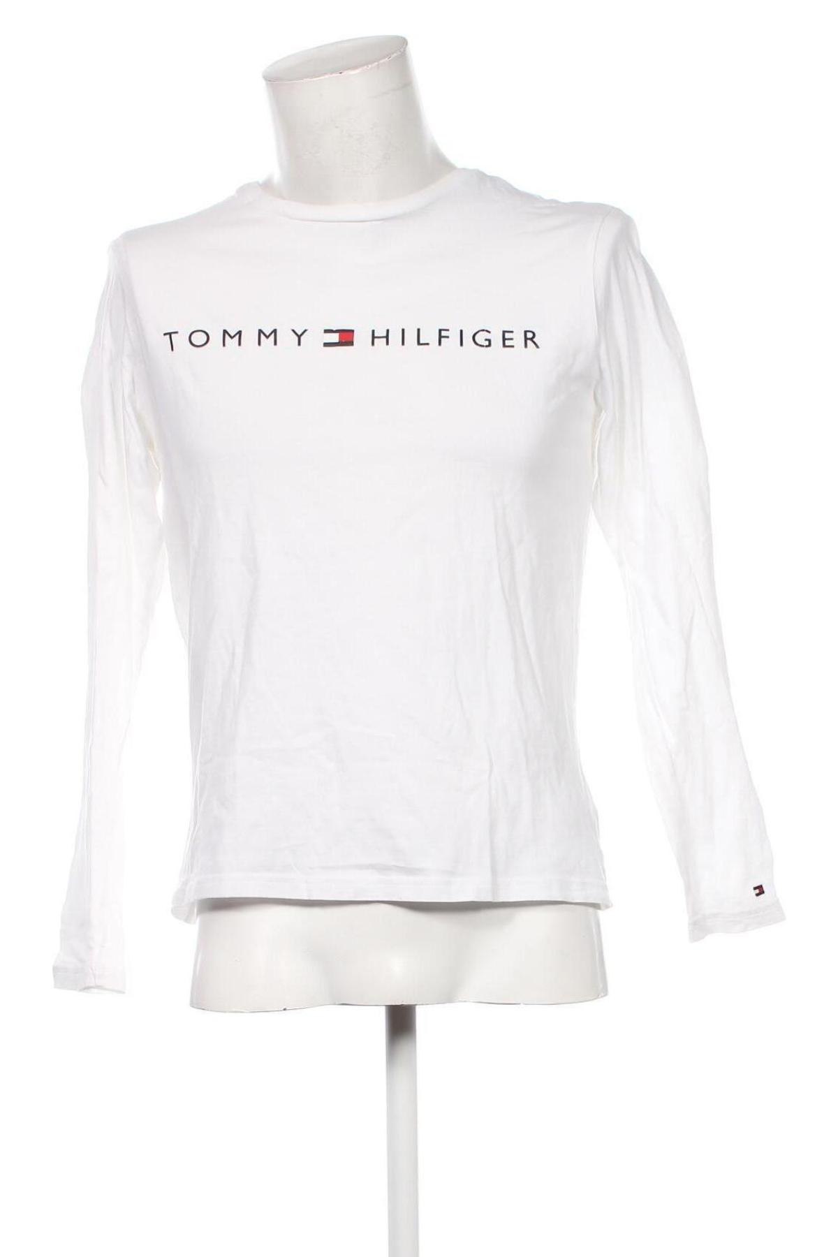 Bluză de bărbați Tommy Hilfiger, Mărime S, Culoare Alb, Preț 90,99 Lei