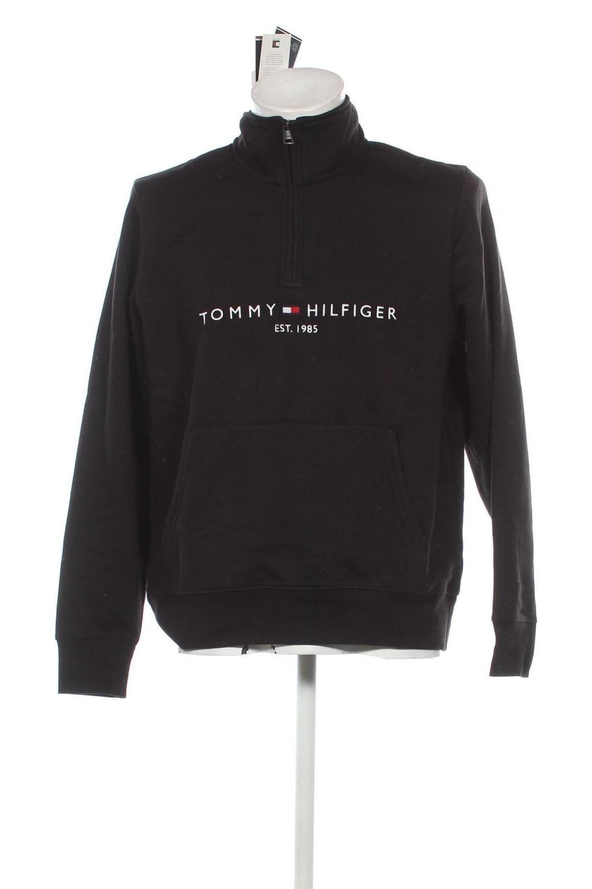 Bluză de bărbați Tommy Hilfiger, Mărime L, Culoare Negru, Preț 282,99 Lei