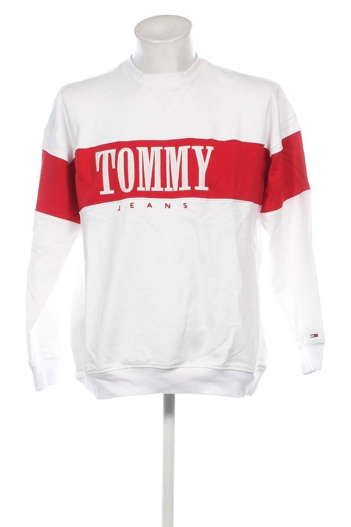 Ανδρική μπλούζα Tommy Jeans, Μέγεθος S, Χρώμα Λευκό, Τιμή 71,49 €