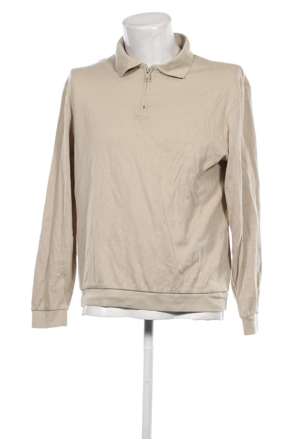 Herren Shirt Zara, Größe M, Farbe Beige, Preis 7,49 €