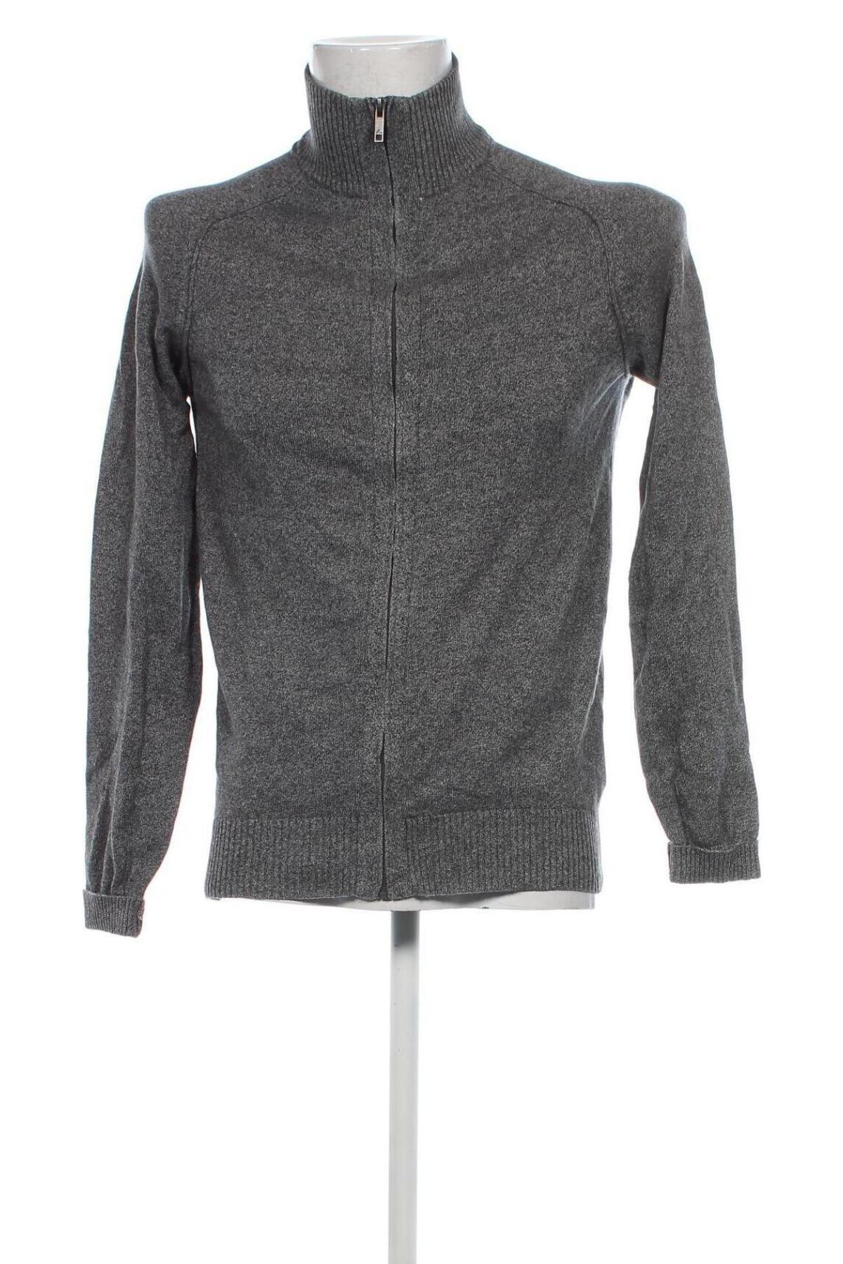 Herren Strickjacke Angelo Litrico, Größe M, Farbe Grau, Preis € 5,99