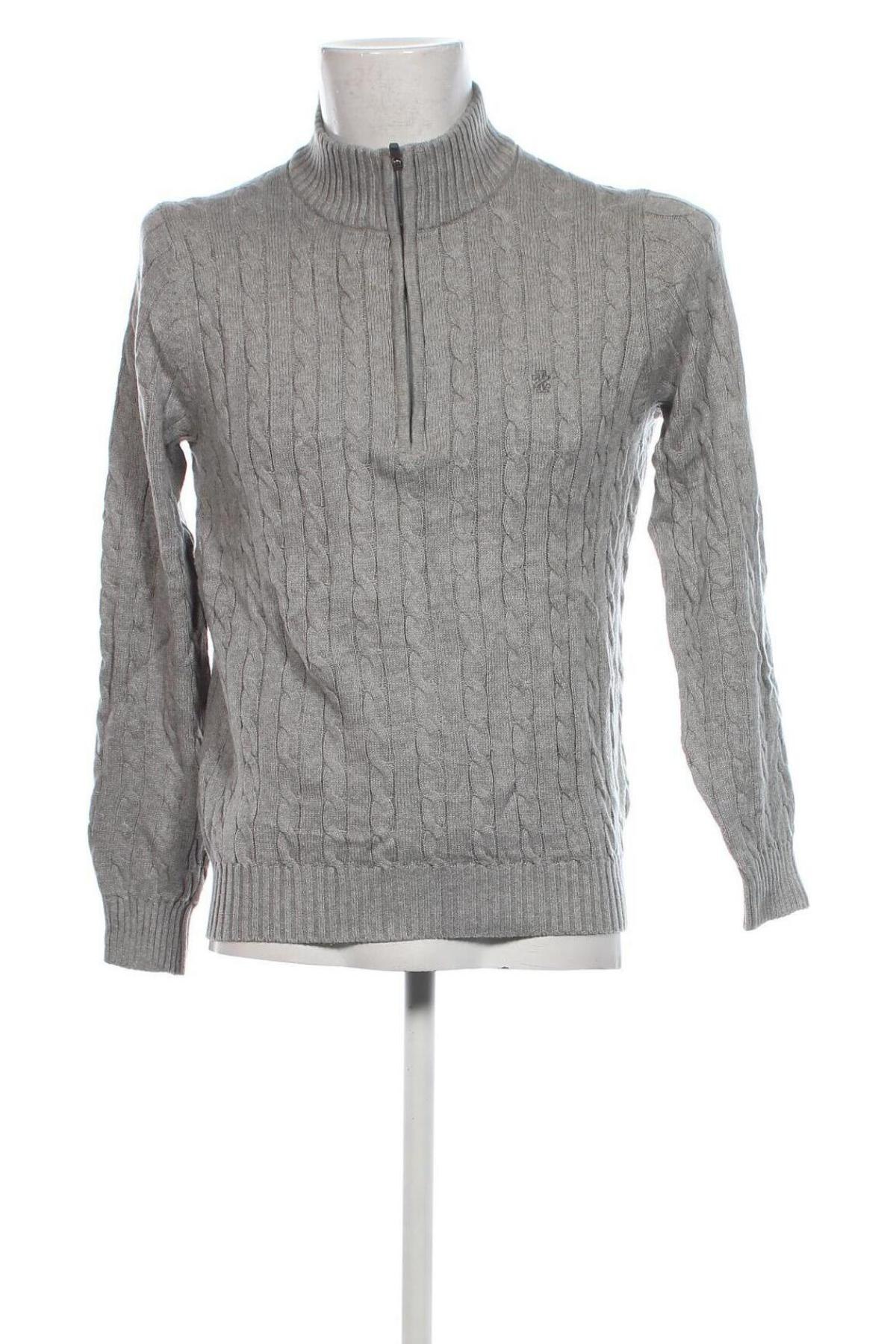 Herren Strickjacke Izod, Größe S, Farbe Grau, Preis € 8,99