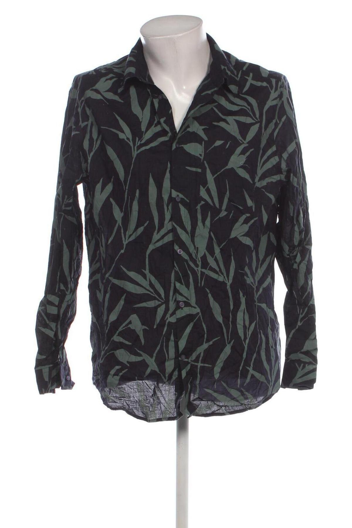 Herrenhemd H&M, Größe L, Farbe Mehrfarbig, Preis 10,49 €