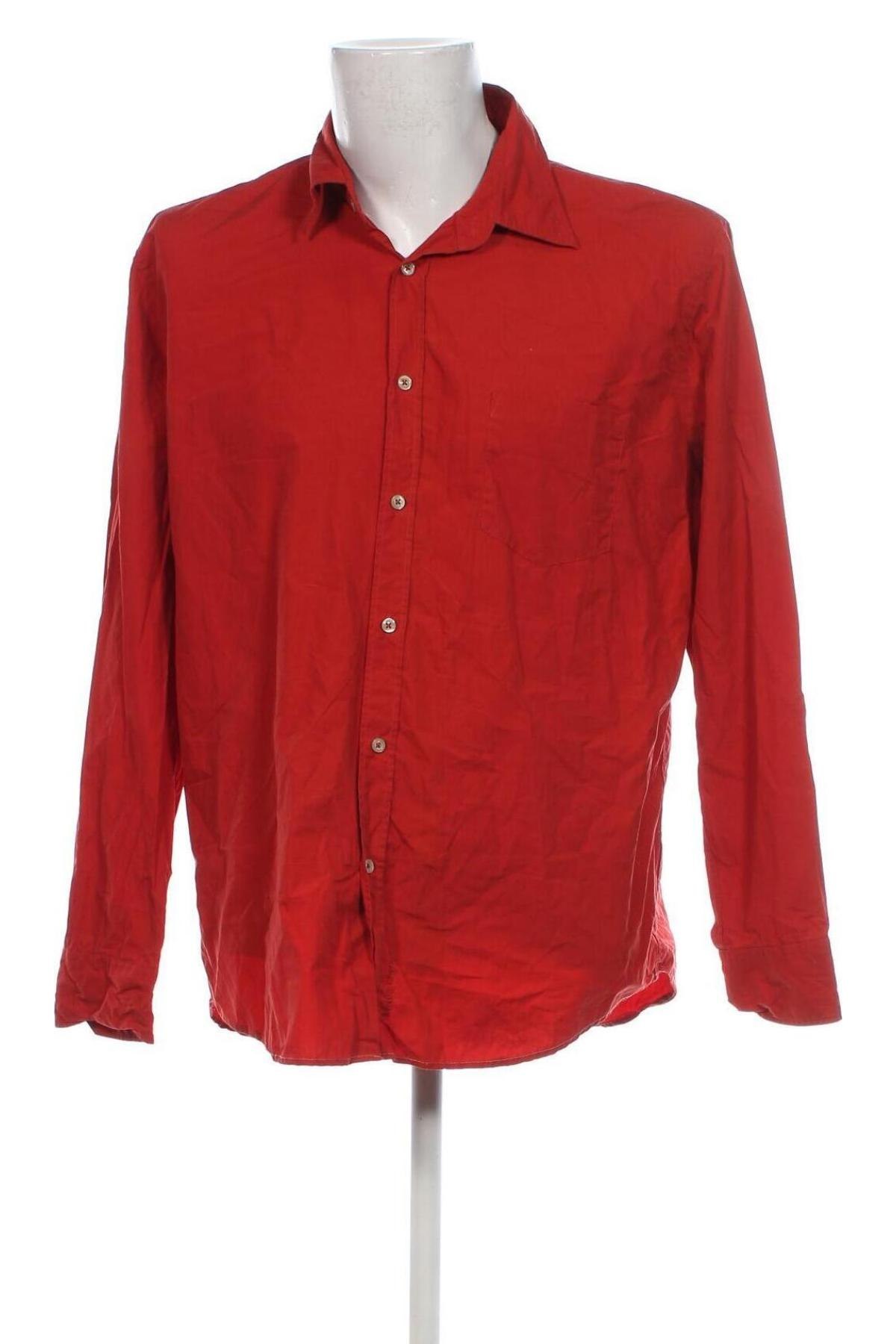 Herrenhemd Marc O'Polo, Größe XXL, Farbe Rot, Preis € 43,49