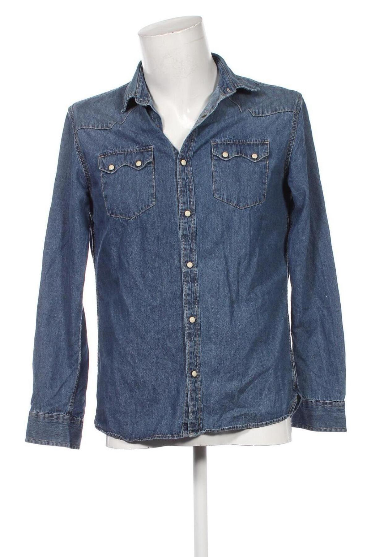 Męska koszula Original Denim, Rozmiar L, Kolor Niebieski, Cena 40,99 zł