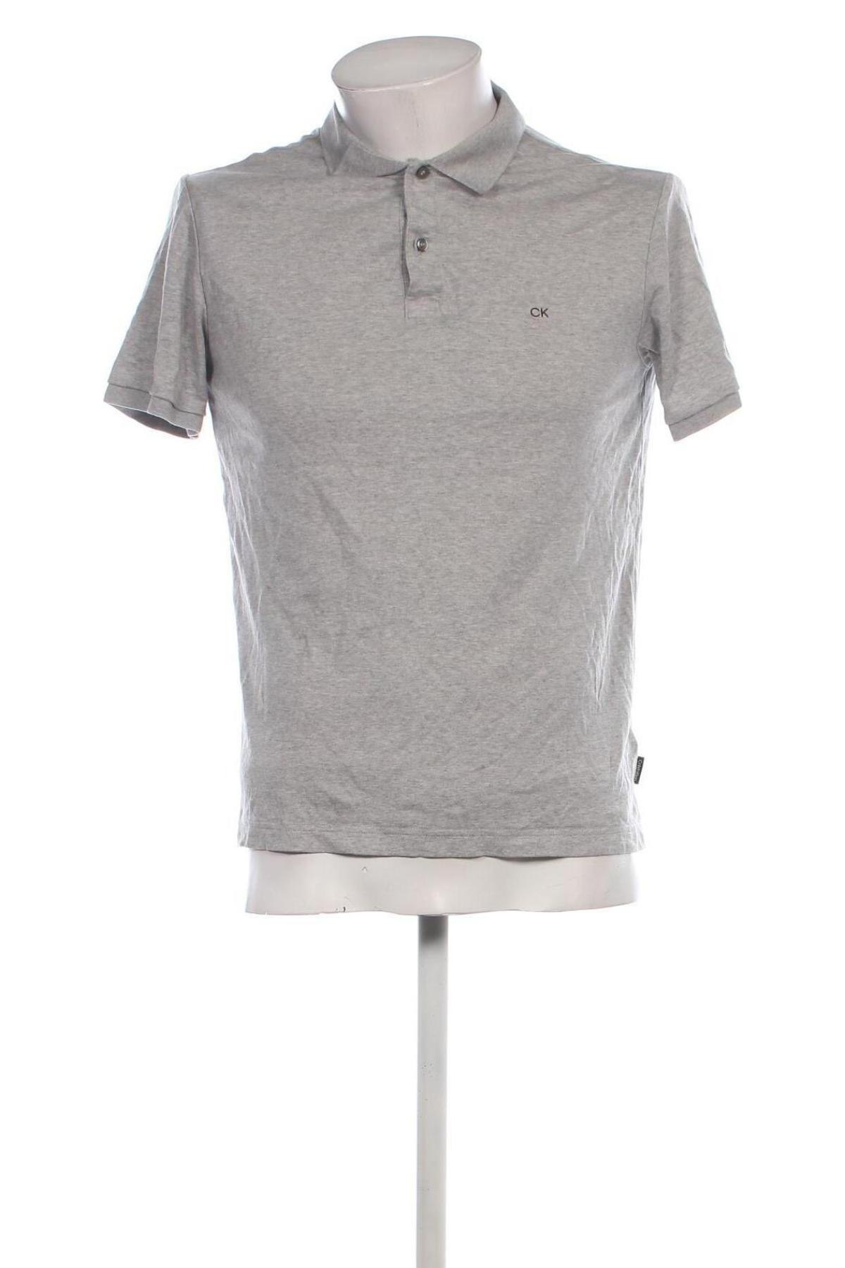 Herren T-Shirt Calvin Klein, Größe L, Farbe Grau, Preis 32,99 €