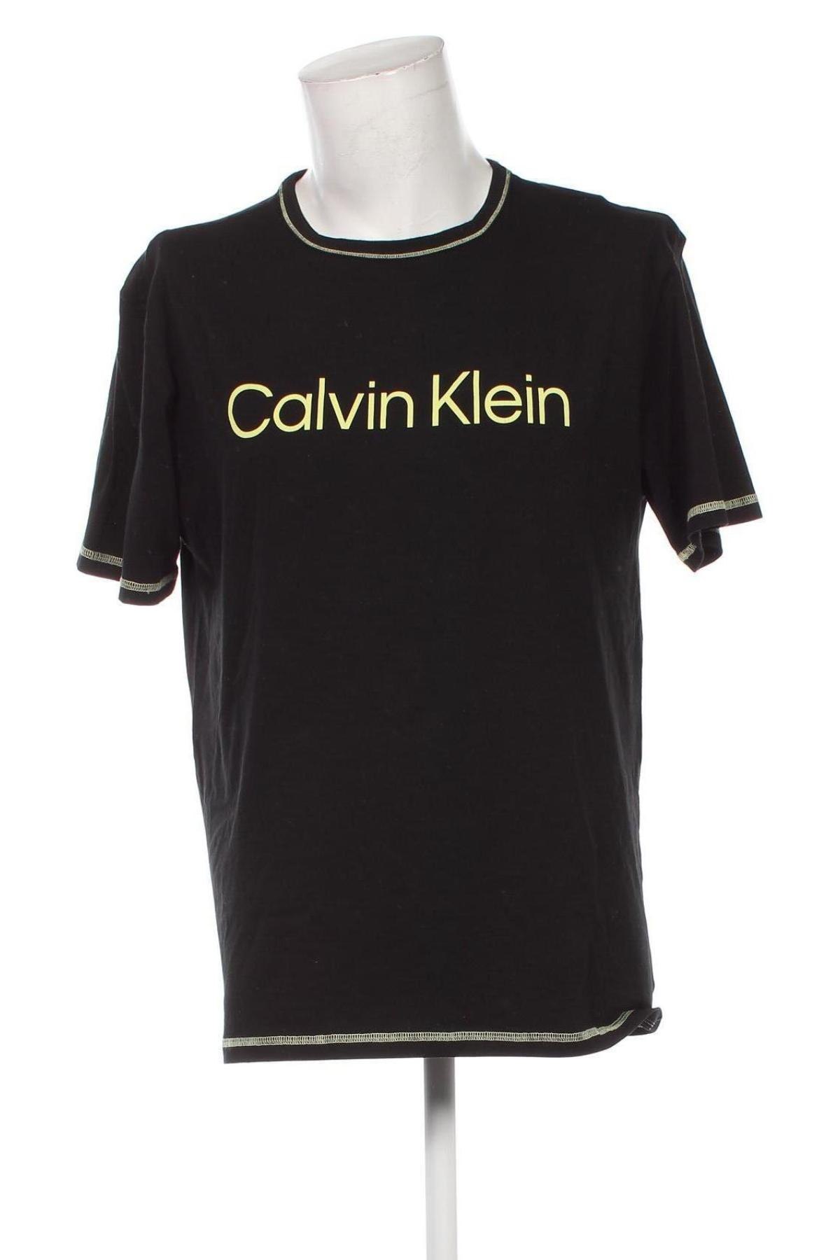 Ανδρικό t-shirt Calvin Klein, Μέγεθος M, Χρώμα Μαύρο, Τιμή 50,99 €