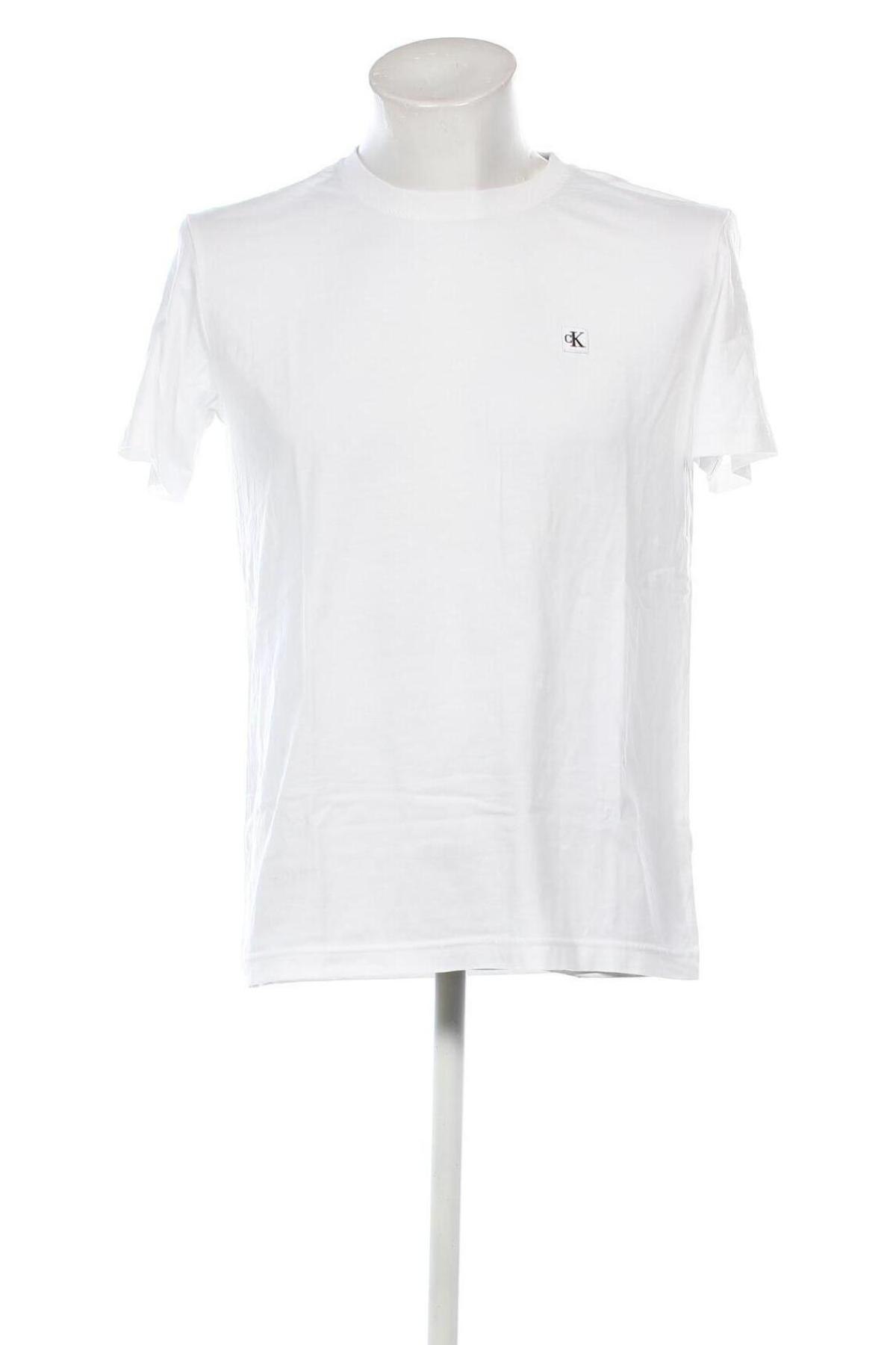 Ανδρικό t-shirt Calvin Klein Jeans, Μέγεθος M, Χρώμα Λευκό, Τιμή 31,49 €