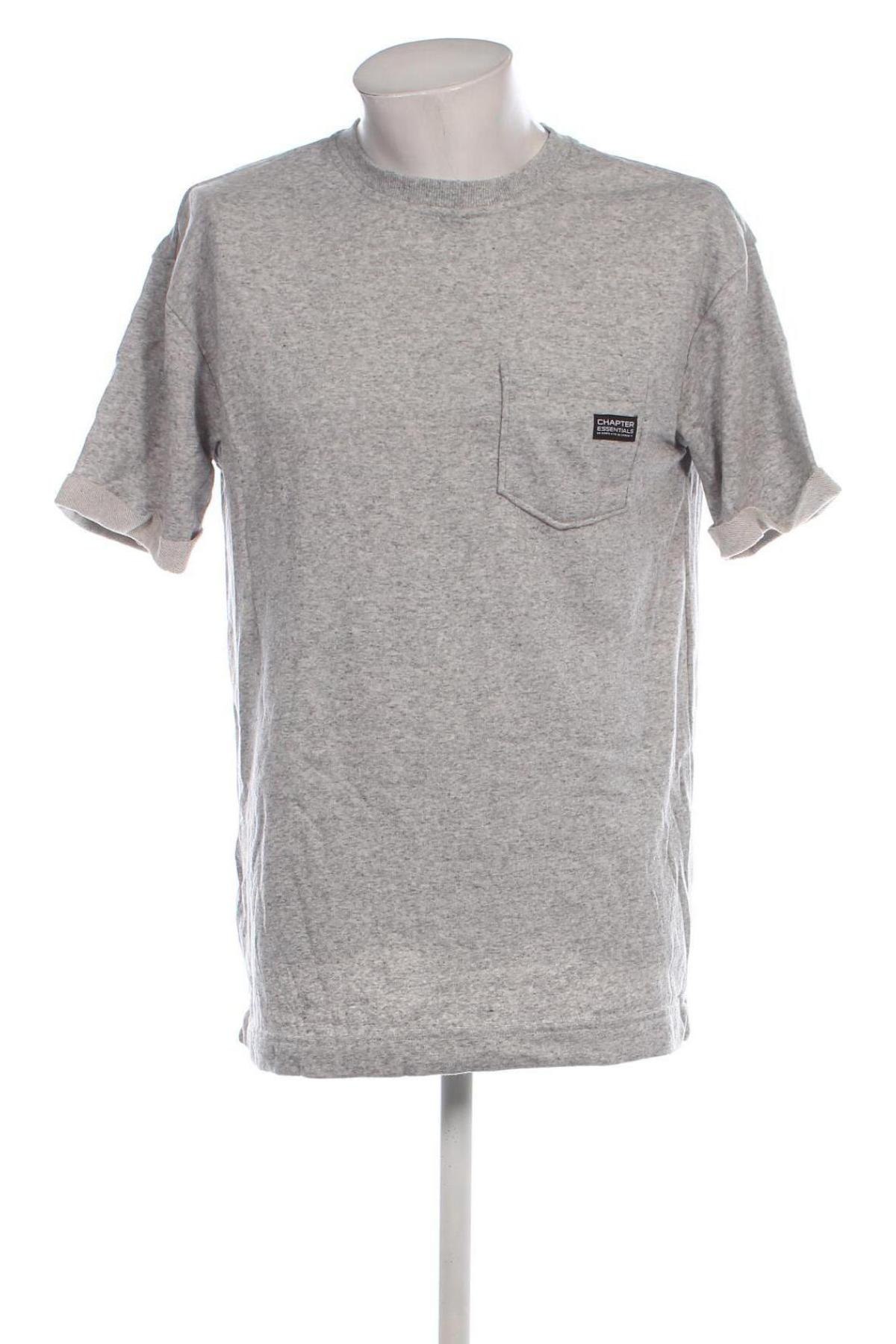 Herren T-Shirt Chapter, Größe M, Farbe Grau, Preis 13,49 €