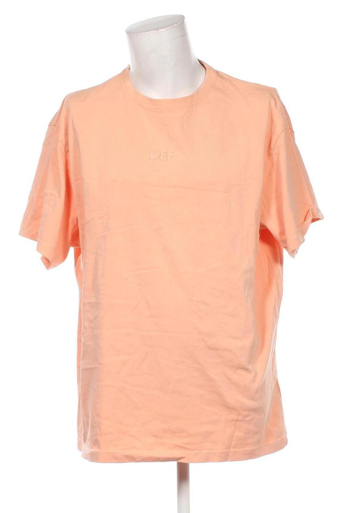 Herren T-Shirt DEF, Größe XL, Farbe Orange, Preis 12,49 €