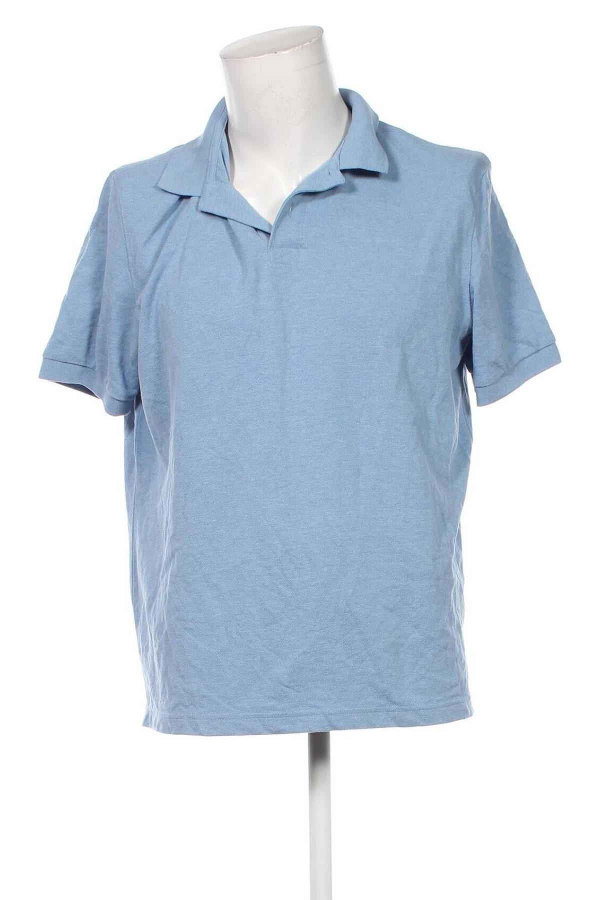 Herren T-Shirt Dressmann, Größe XXL, Farbe Blau, Preis € 13,49