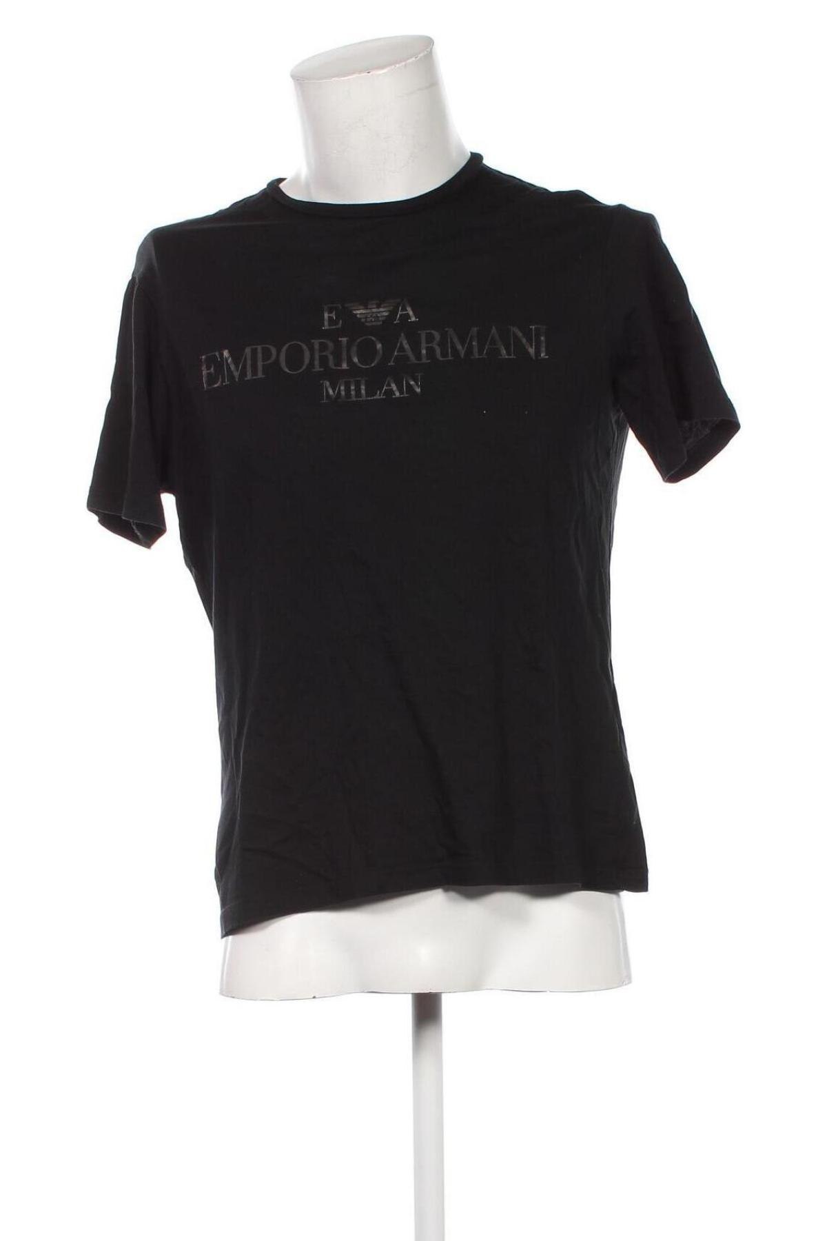 Pánske tričko  Emporio Armani, Veľkosť M, Farba Čierna, Cena  85,04 €