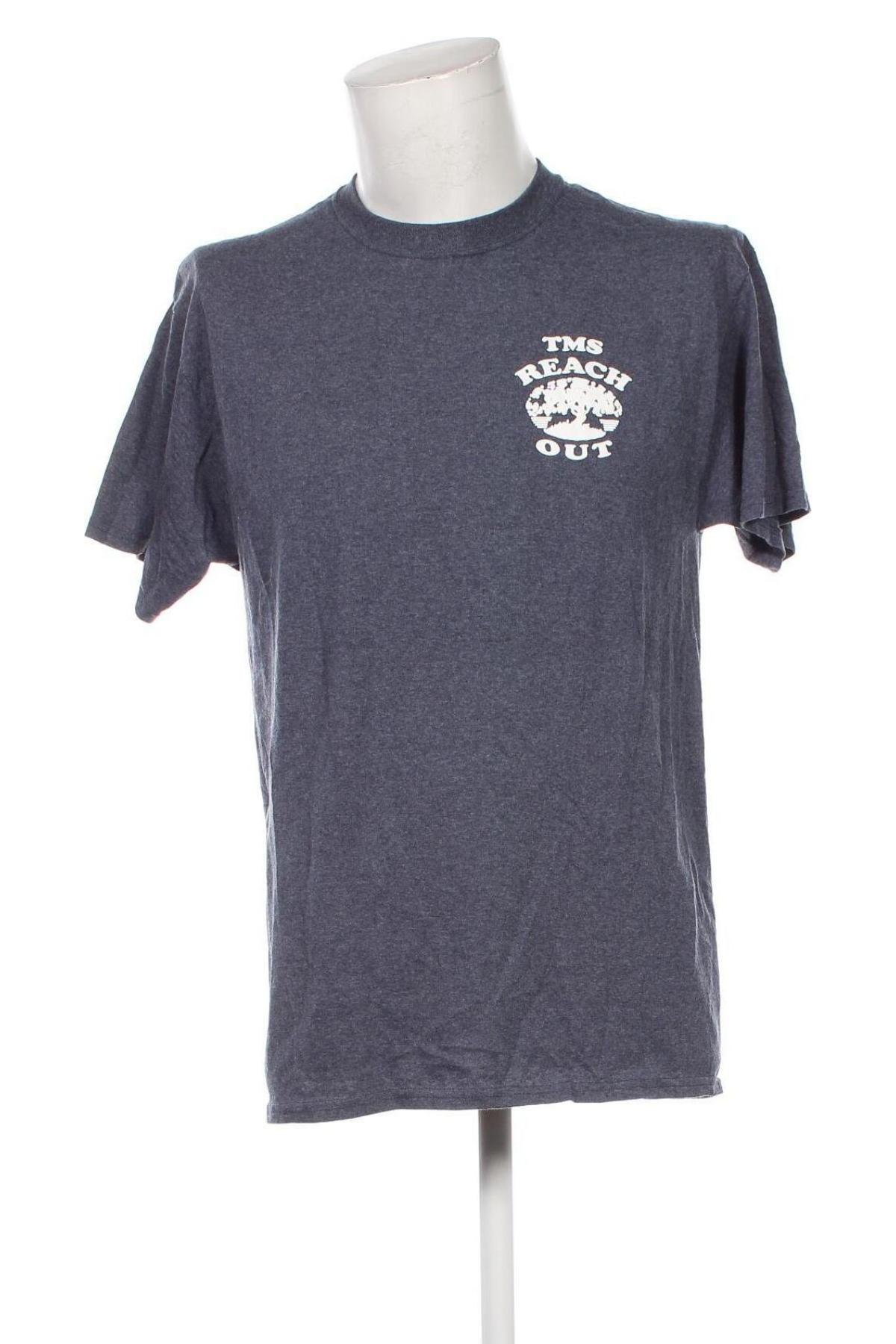 Ανδρικό t-shirt Port & Company, Μέγεθος L, Χρώμα Μπλέ, Τιμή 8,99 €