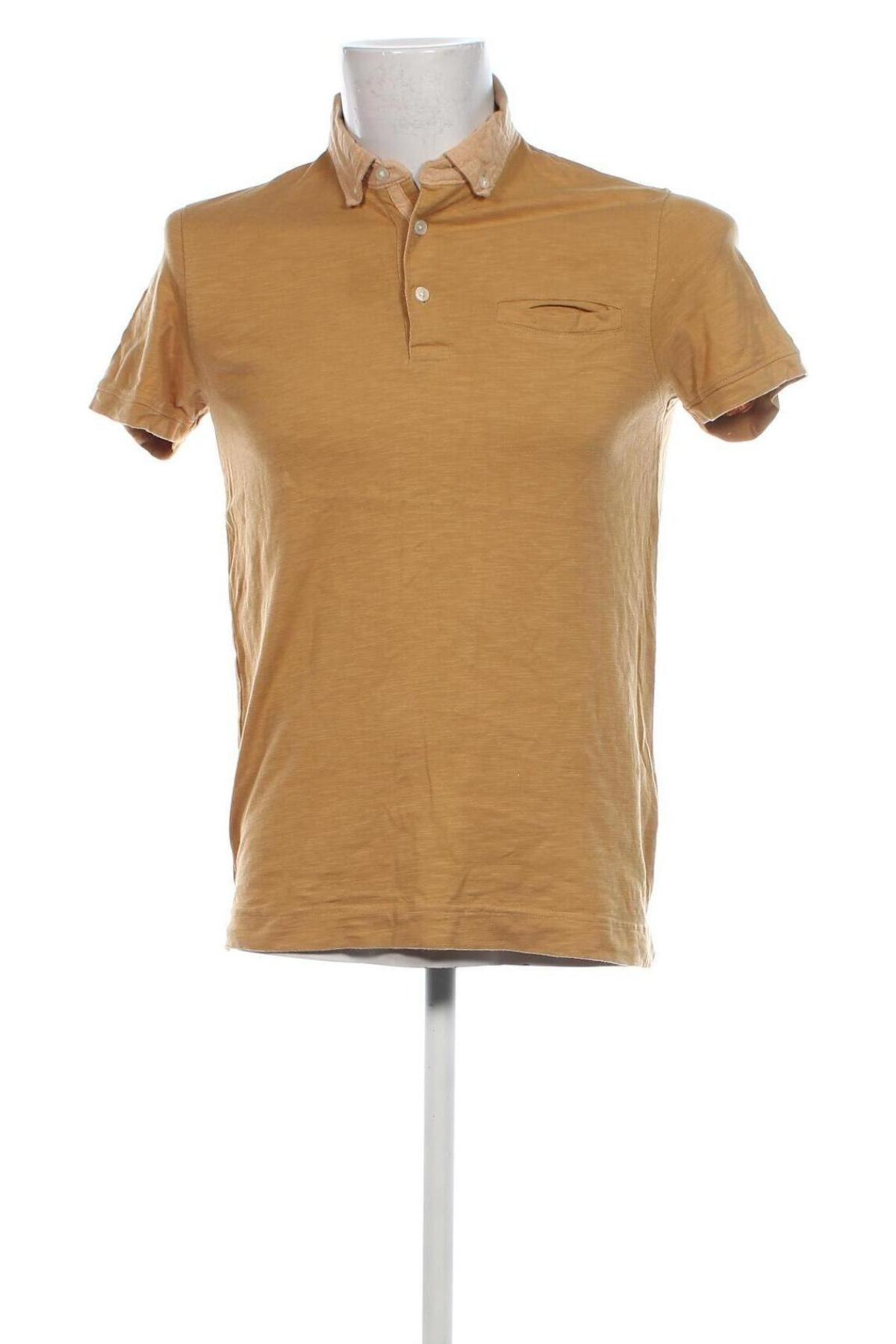 Ανδρικό t-shirt Tommy Hilfiger, Μέγεθος M, Χρώμα  Μπέζ, Τιμή 24,99 €