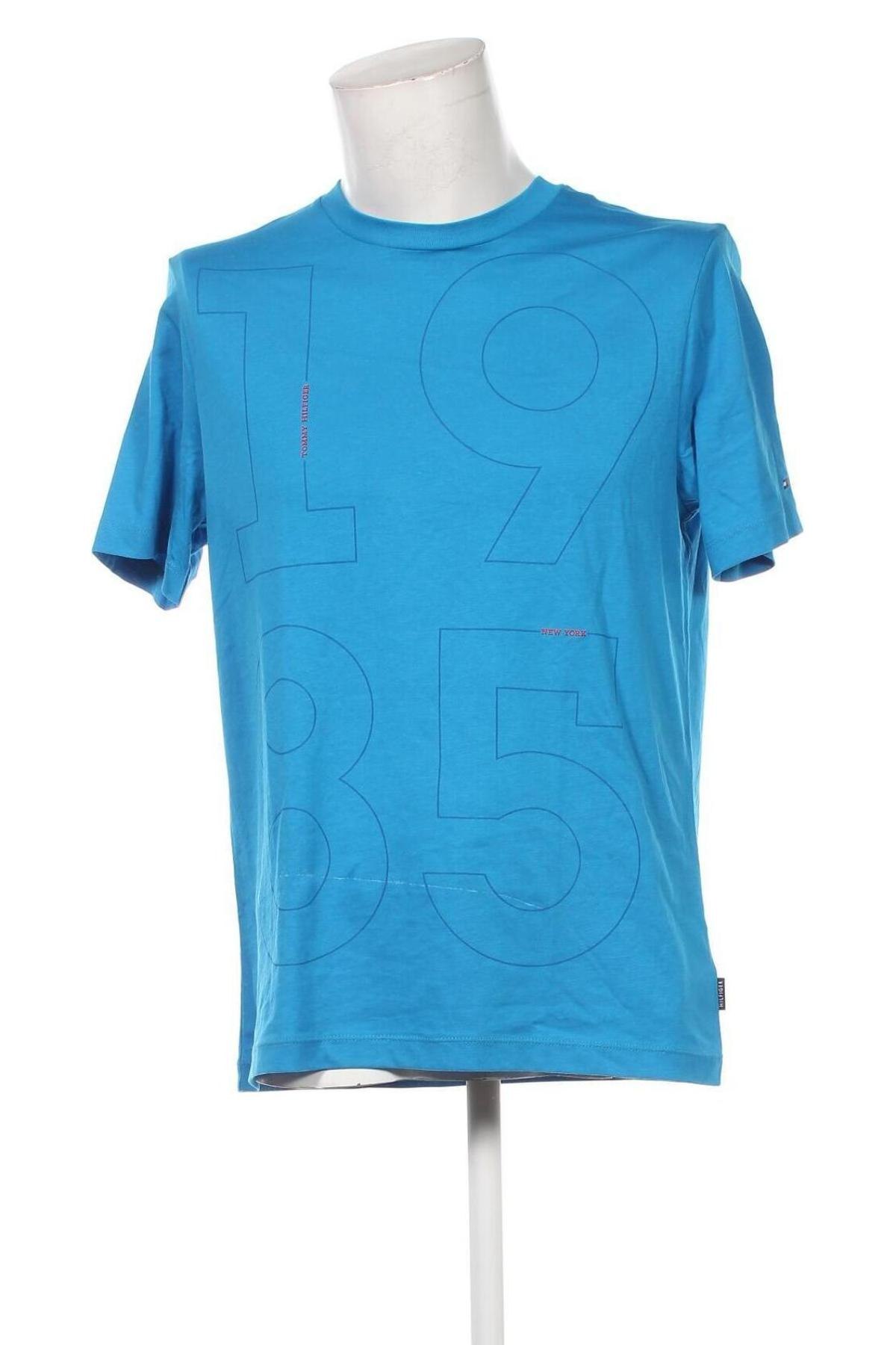 Herren T-Shirt Tommy Hilfiger, Größe M, Farbe Blau, Preis 53,99 €