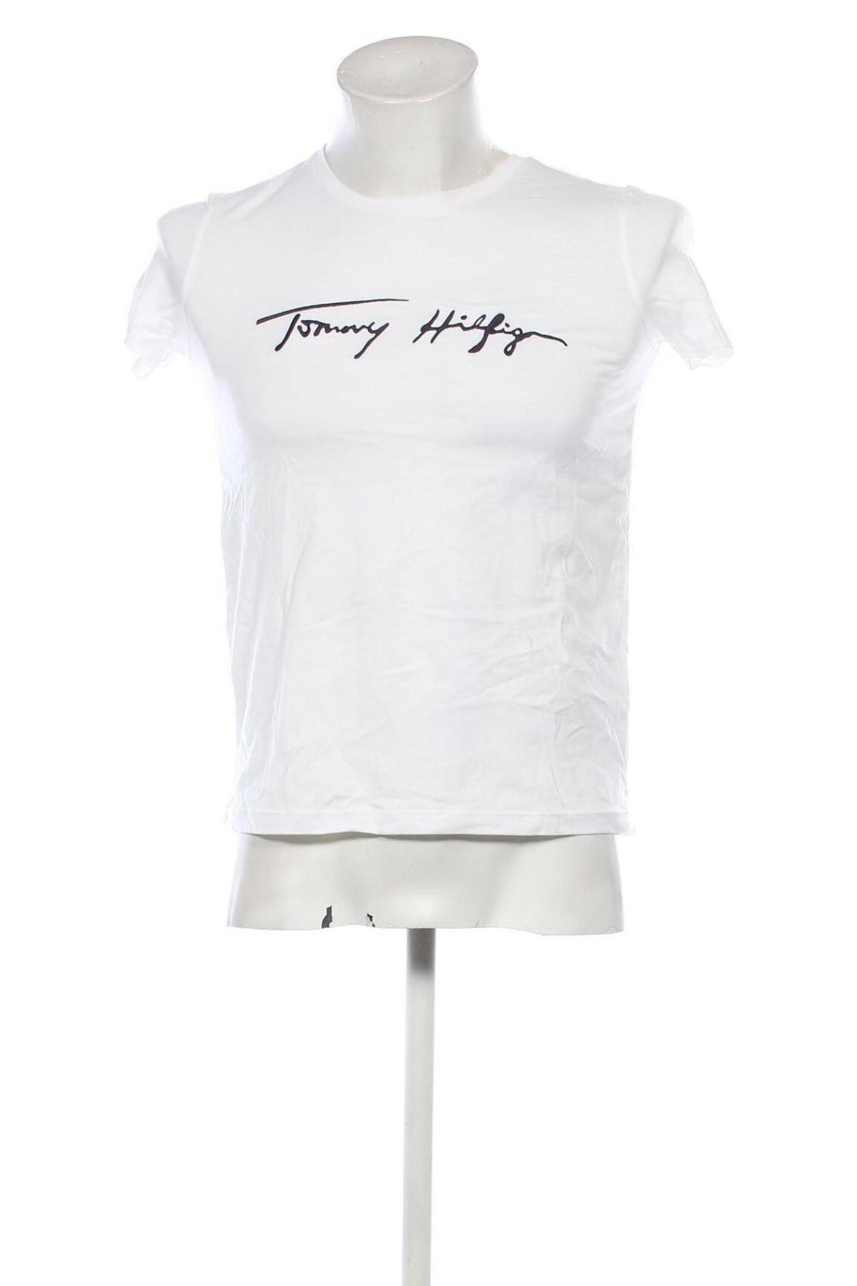 Herren T-Shirt Tommy Hilfiger, Größe XS, Farbe Weiß, Preis 57,49 €