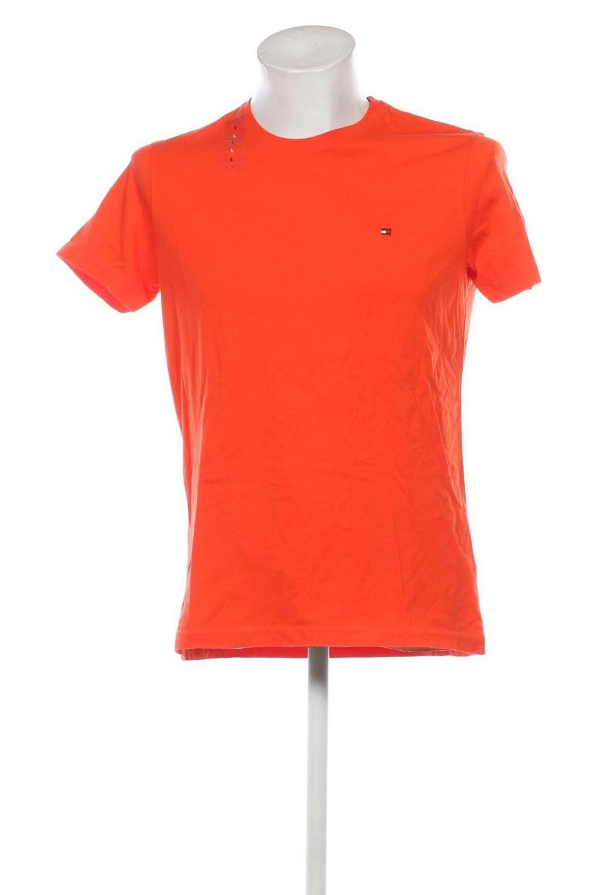 Herren T-Shirt Tommy Hilfiger, Größe L, Farbe Orange, Preis 57,49 €