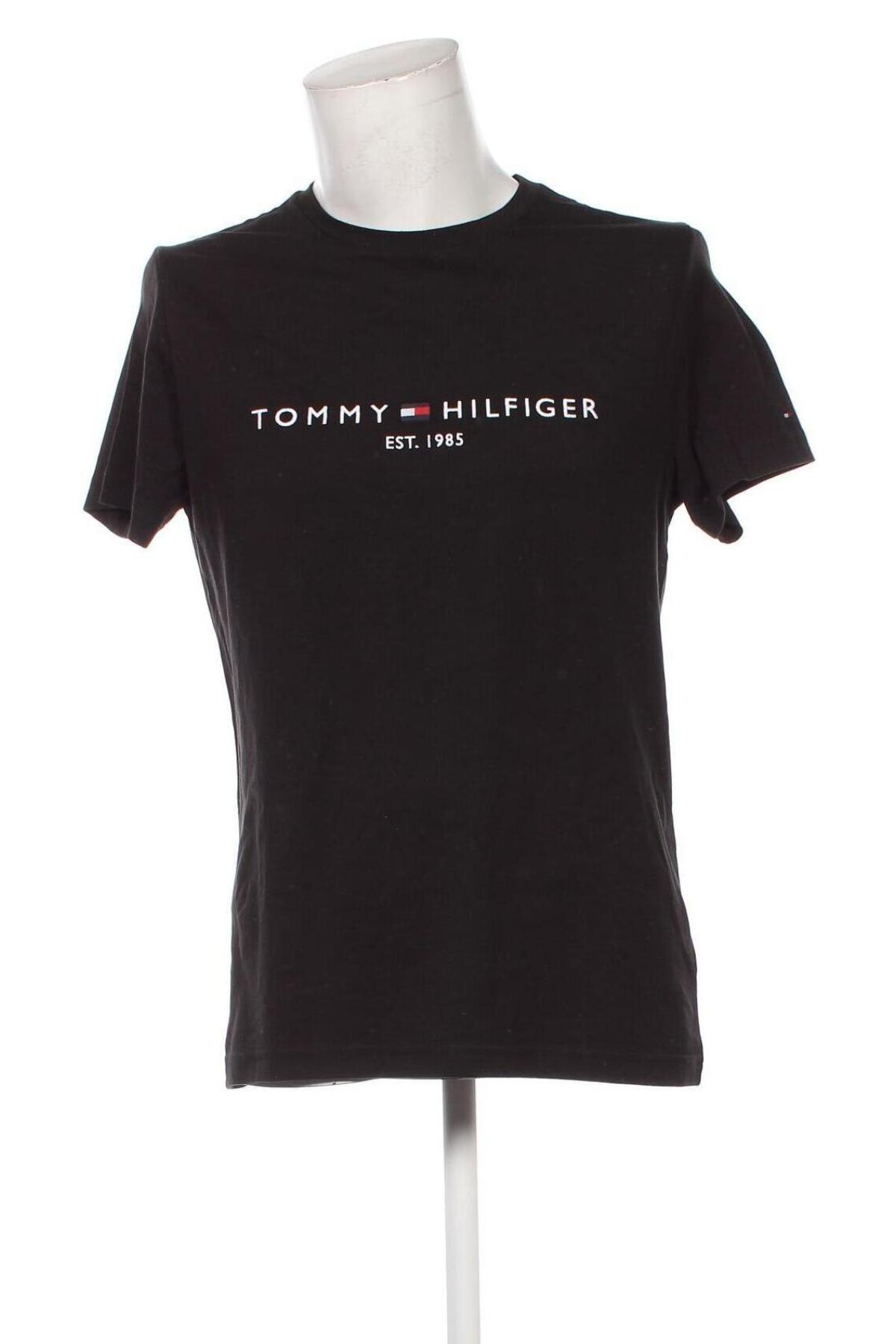 Ανδρικό t-shirt Tommy Hilfiger, Μέγεθος L, Χρώμα Μαύρο, Τιμή 50,99 €