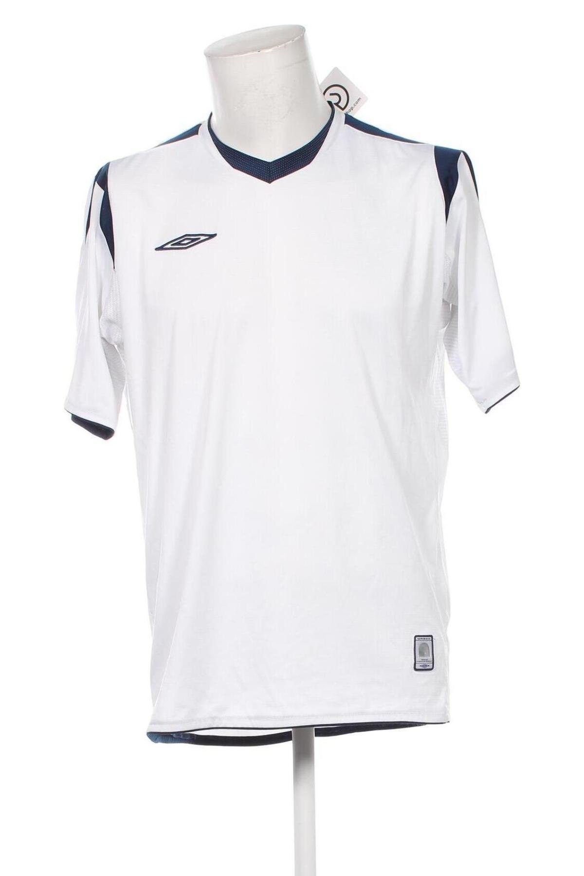 Herren T-Shirt Umbro, Größe L, Farbe Weiß, Preis 5,99 €