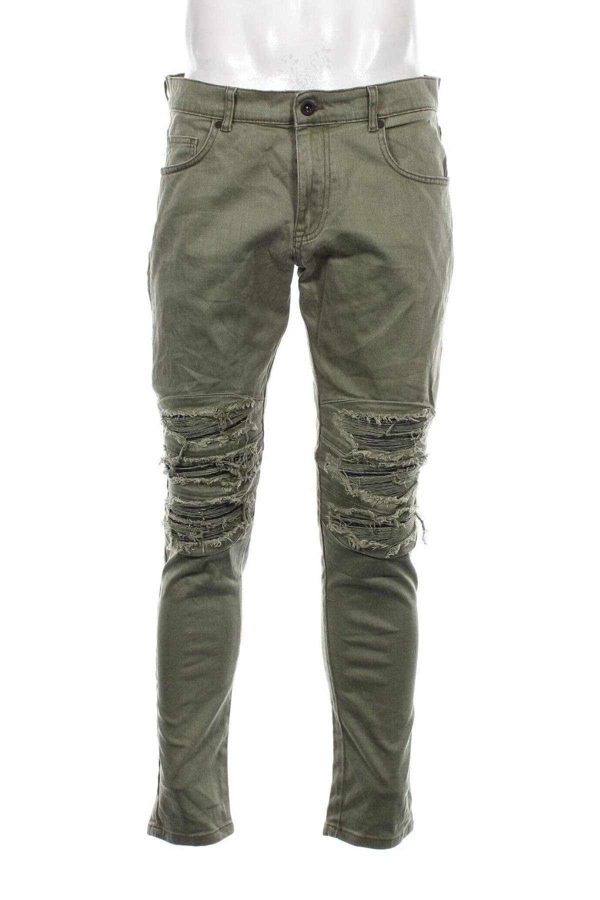 Herren Jeans, Größe XL, Farbe Grün, Preis 12,99 €