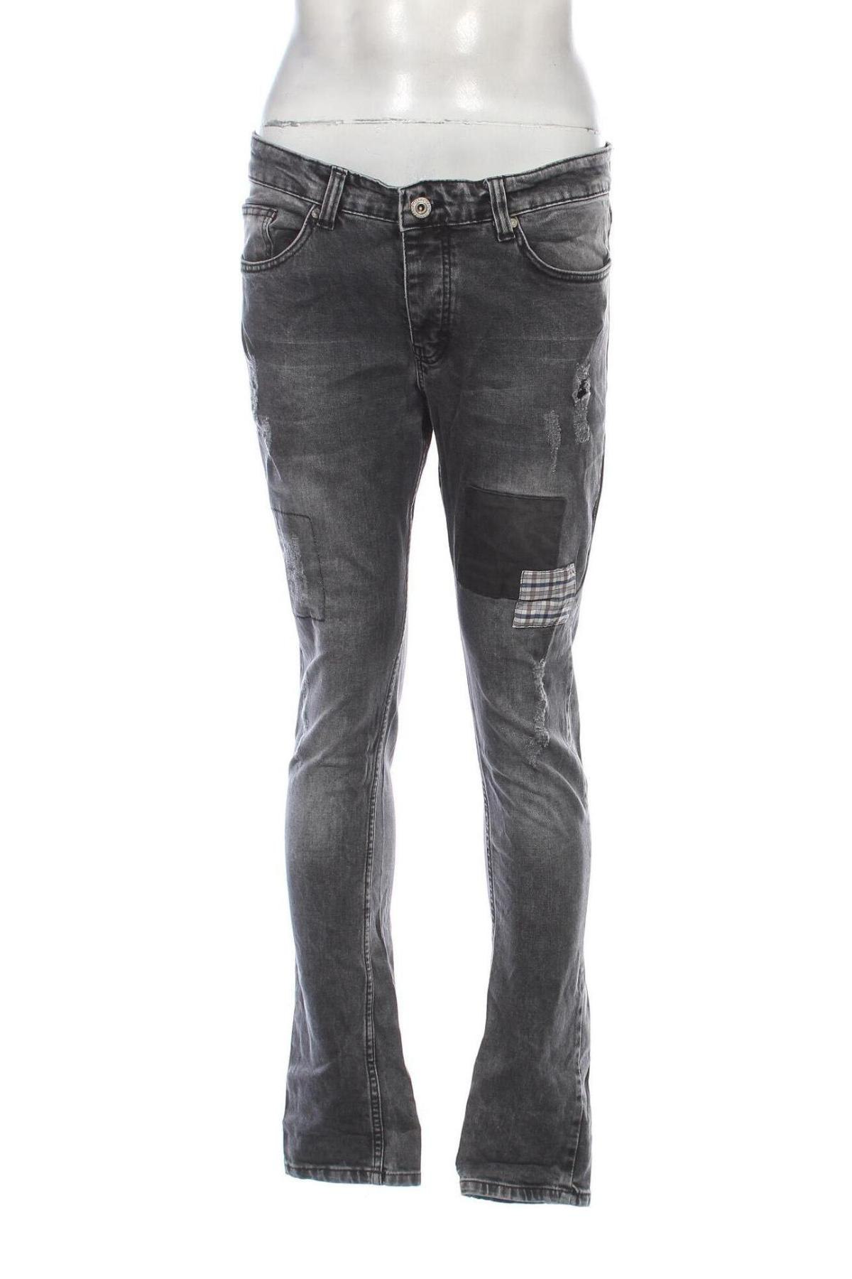 Herren Jeans, Größe M, Farbe Grau, Preis 12,99 €