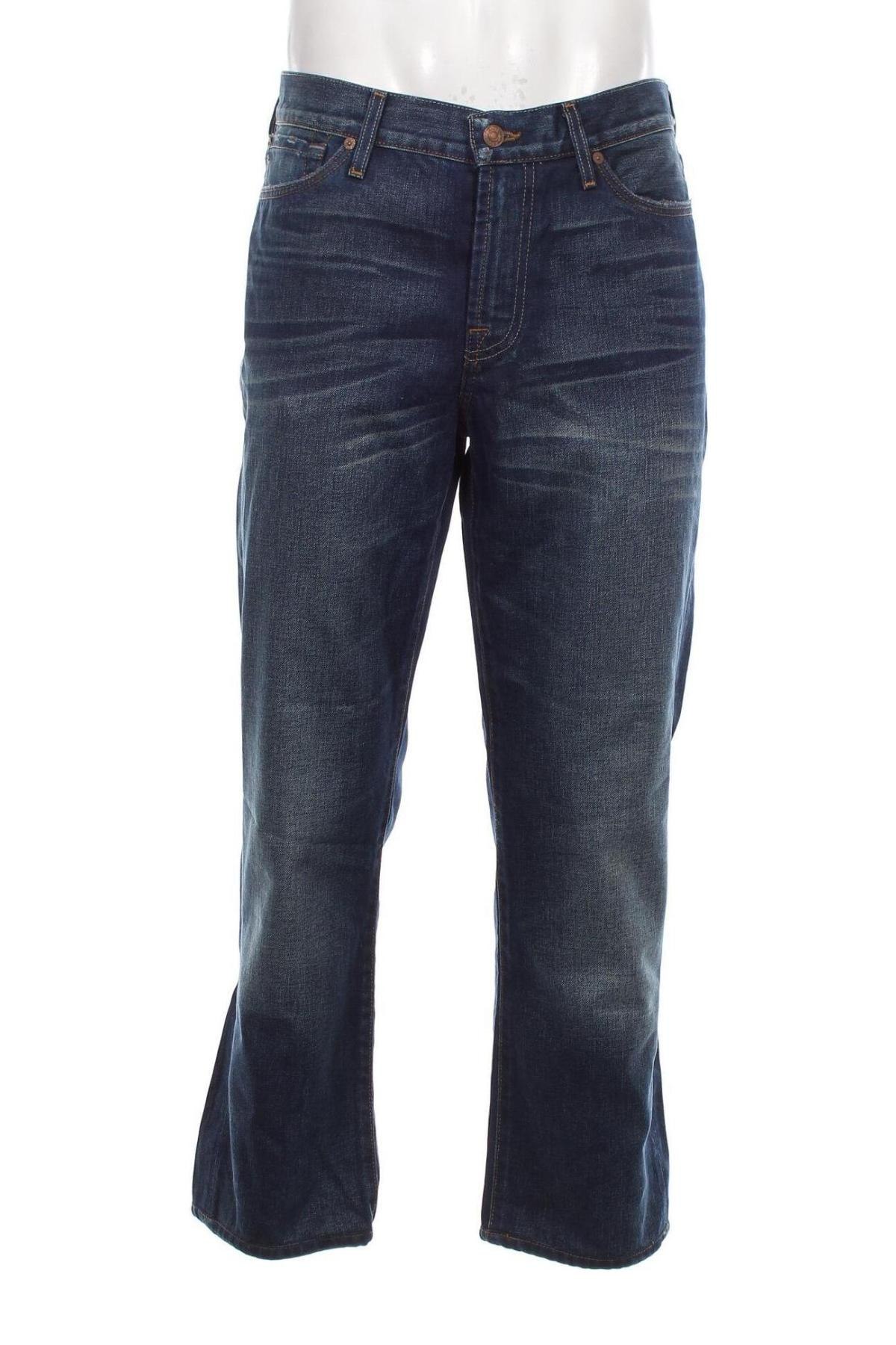 Męskie jeansy 7 For All Mankind, Rozmiar XL, Kolor Niebieski, Cena 273,99 zł